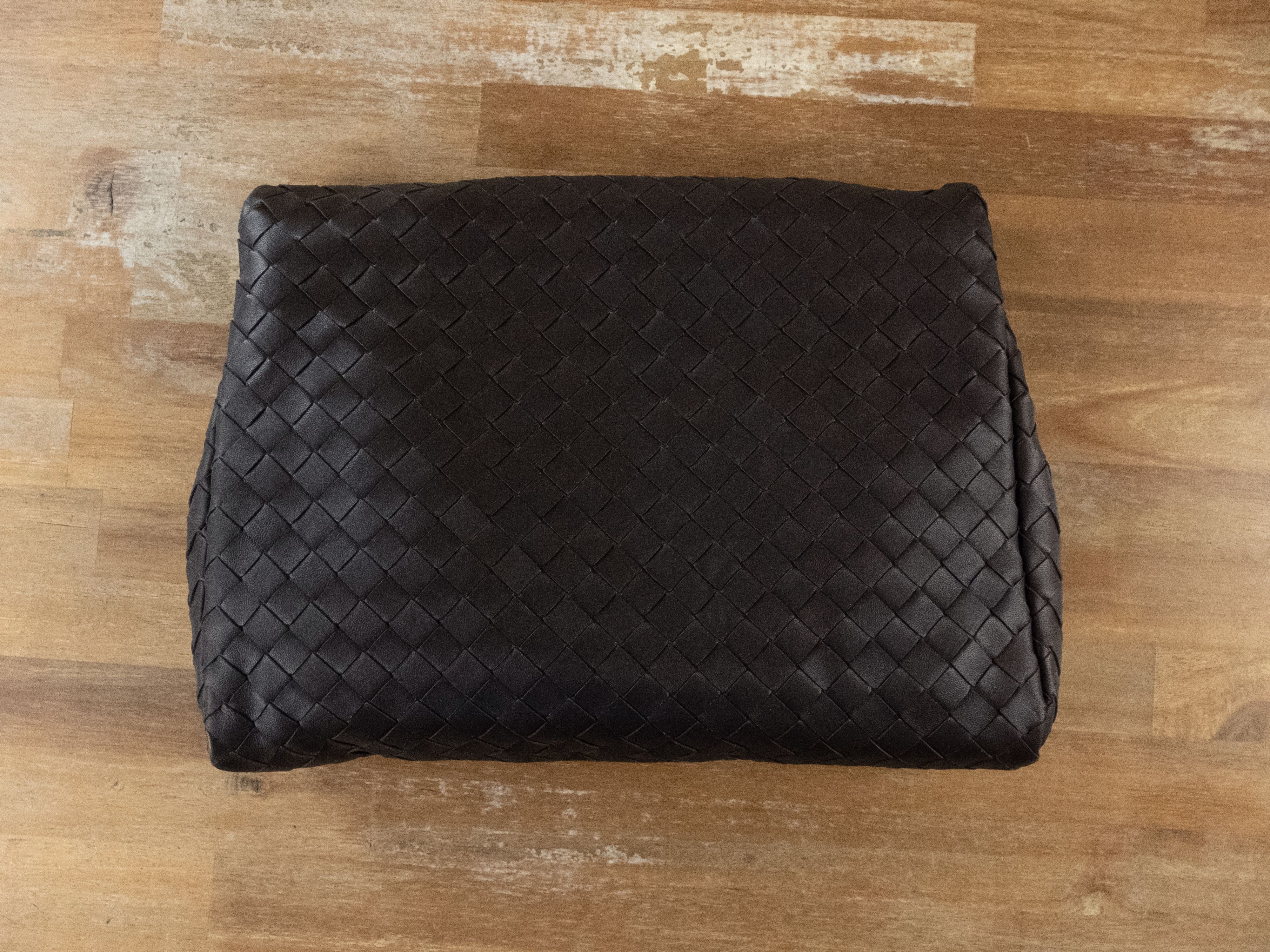 Bottega Veneta BOTTEGA VENETA brown intrecciato leather document case bag Size ONE SIZE - 6 Thumbnail