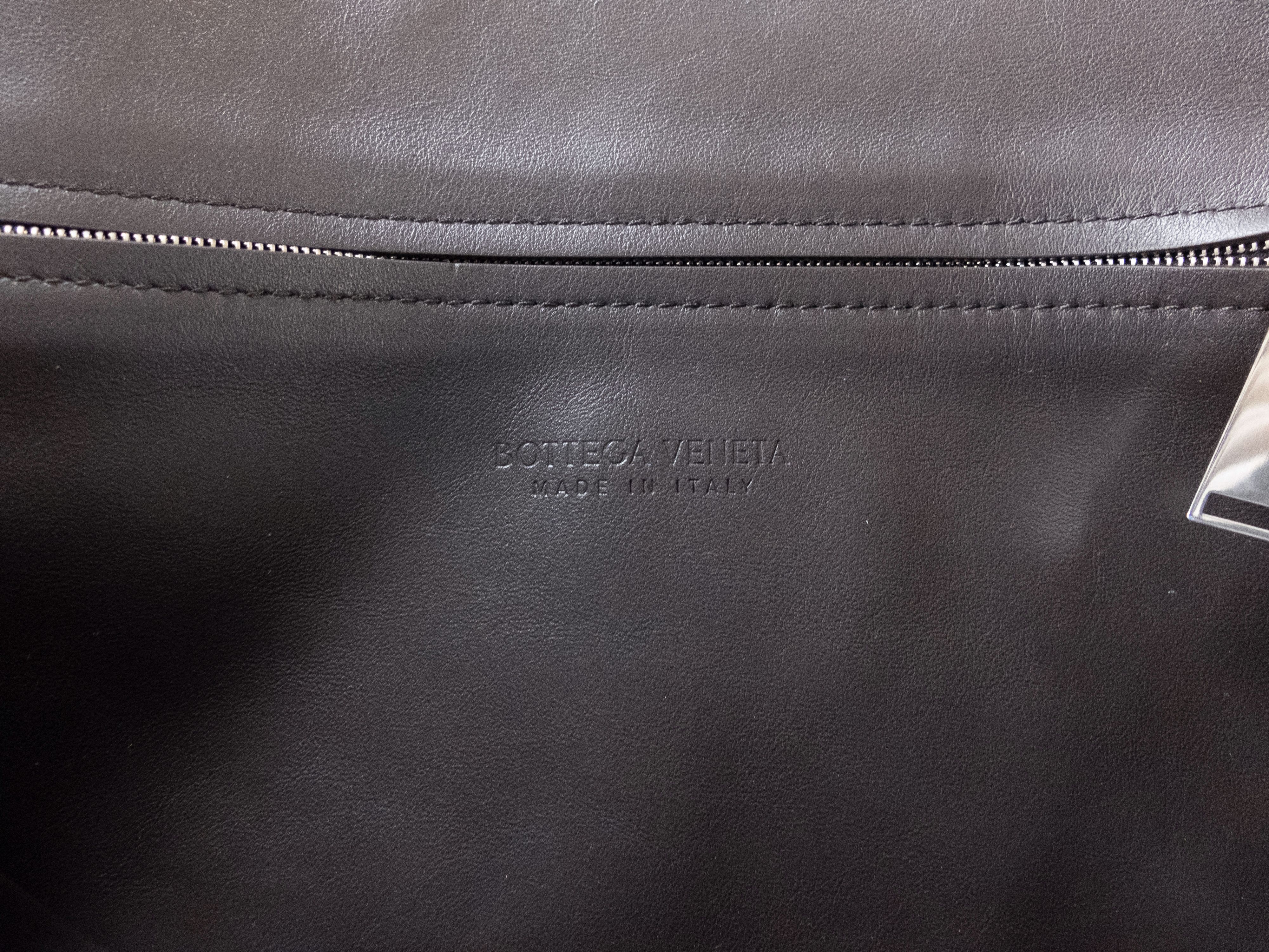 Bottega Veneta BOTTEGA VENETA brown intrecciato leather document case bag Size ONE SIZE - 9 Thumbnail