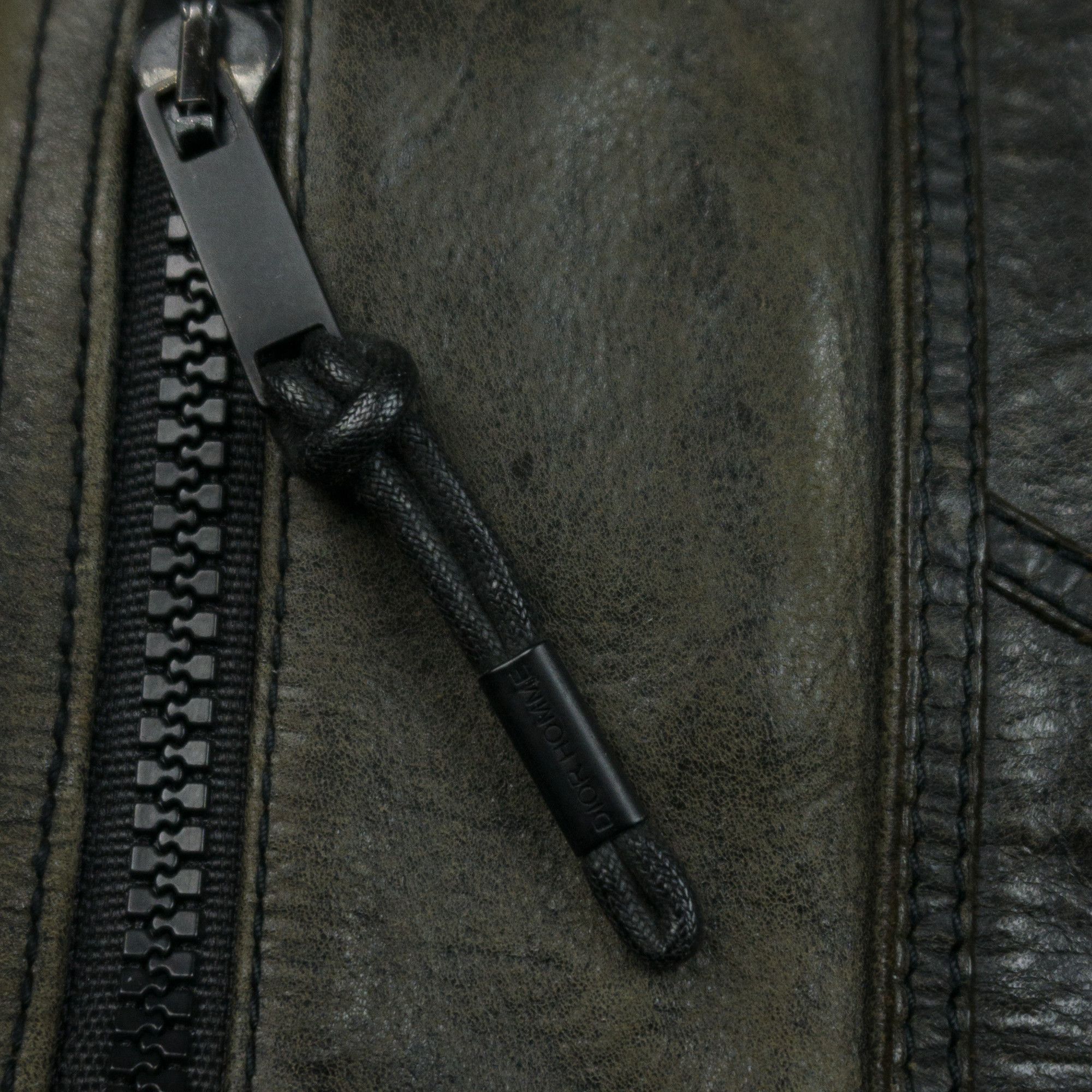 Dior × Hedi Slimane Dior Homme AW03 "Luster" Leather Officer Jacket Size US S / EU 44-46 / 1 - 9 Thumbnail