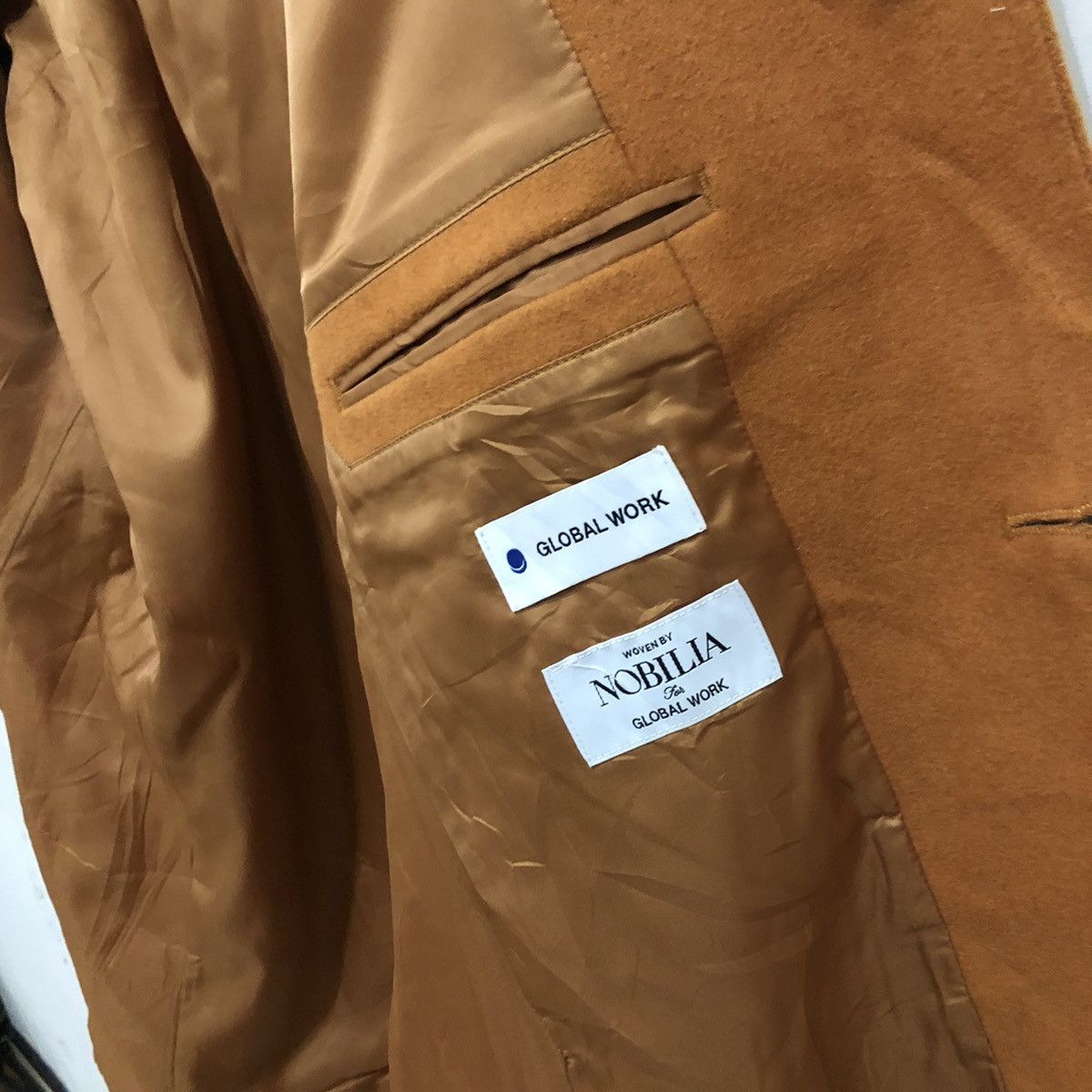 Global Work Vintage Global Work Cashmere Half Coat Size US L / EU 52-54 / 3 - 10 Thumbnail