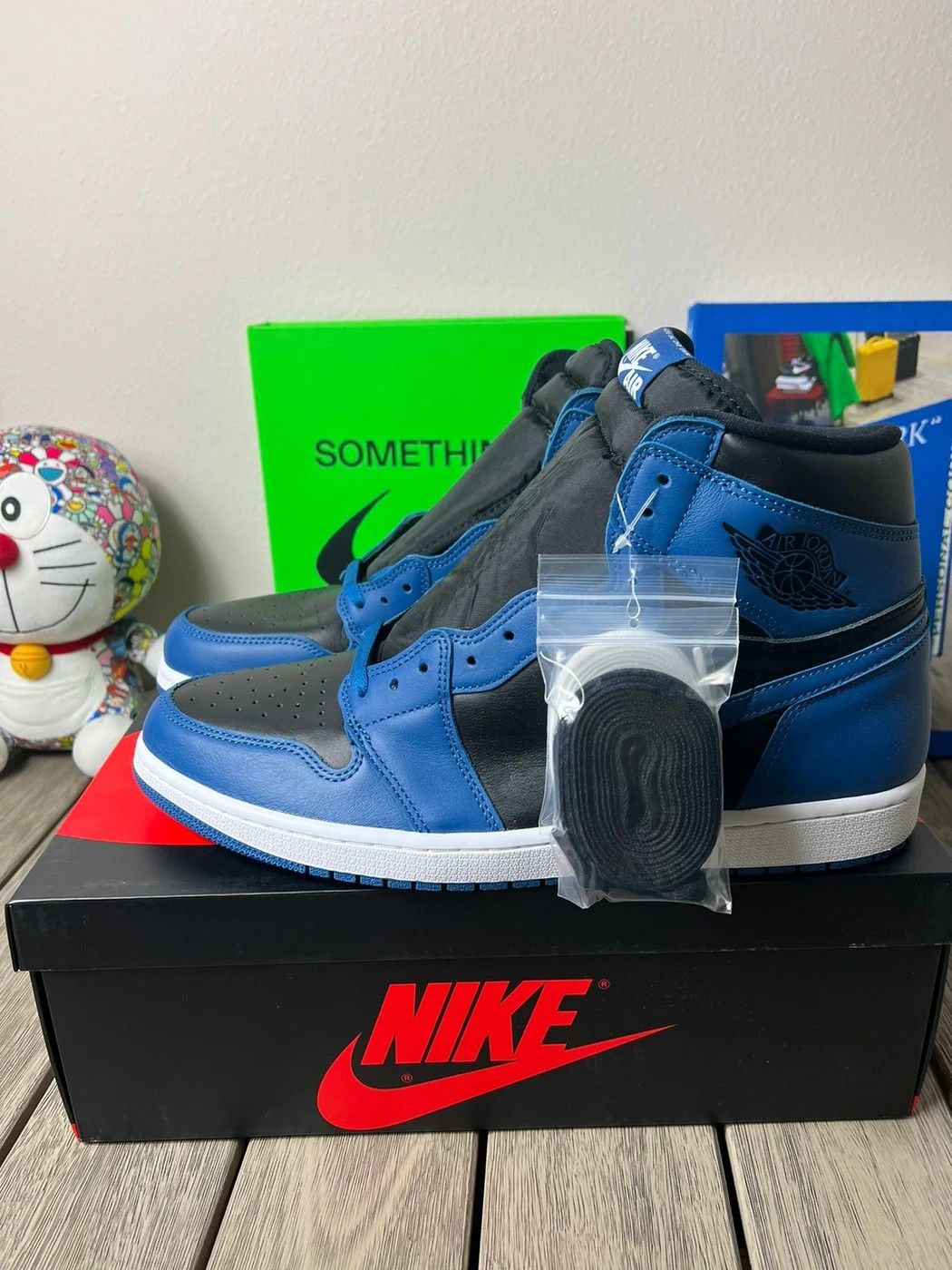 Jordan Brand Nike Air Jordan 1 Retro High OG “Blue Marina” Size US 11.5 / EU 44-45 - 2 Thumbnail
