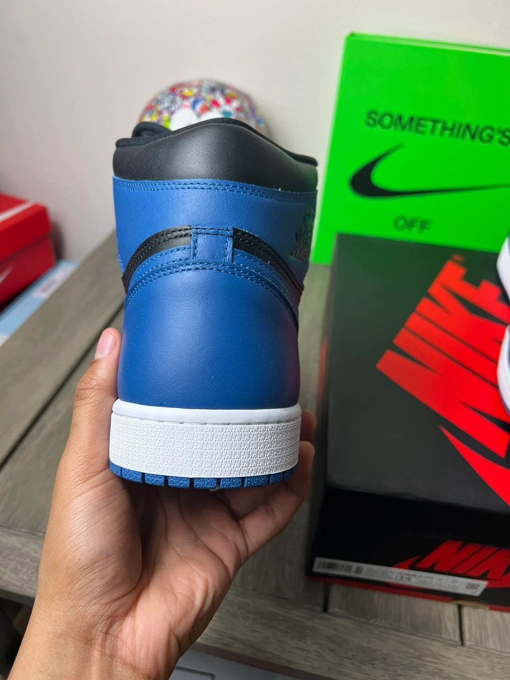 Jordan Brand Nike Air Jordan 1 Retro High OG “Blue Marina” Size US 11.5 / EU 44-45 - 6 Thumbnail