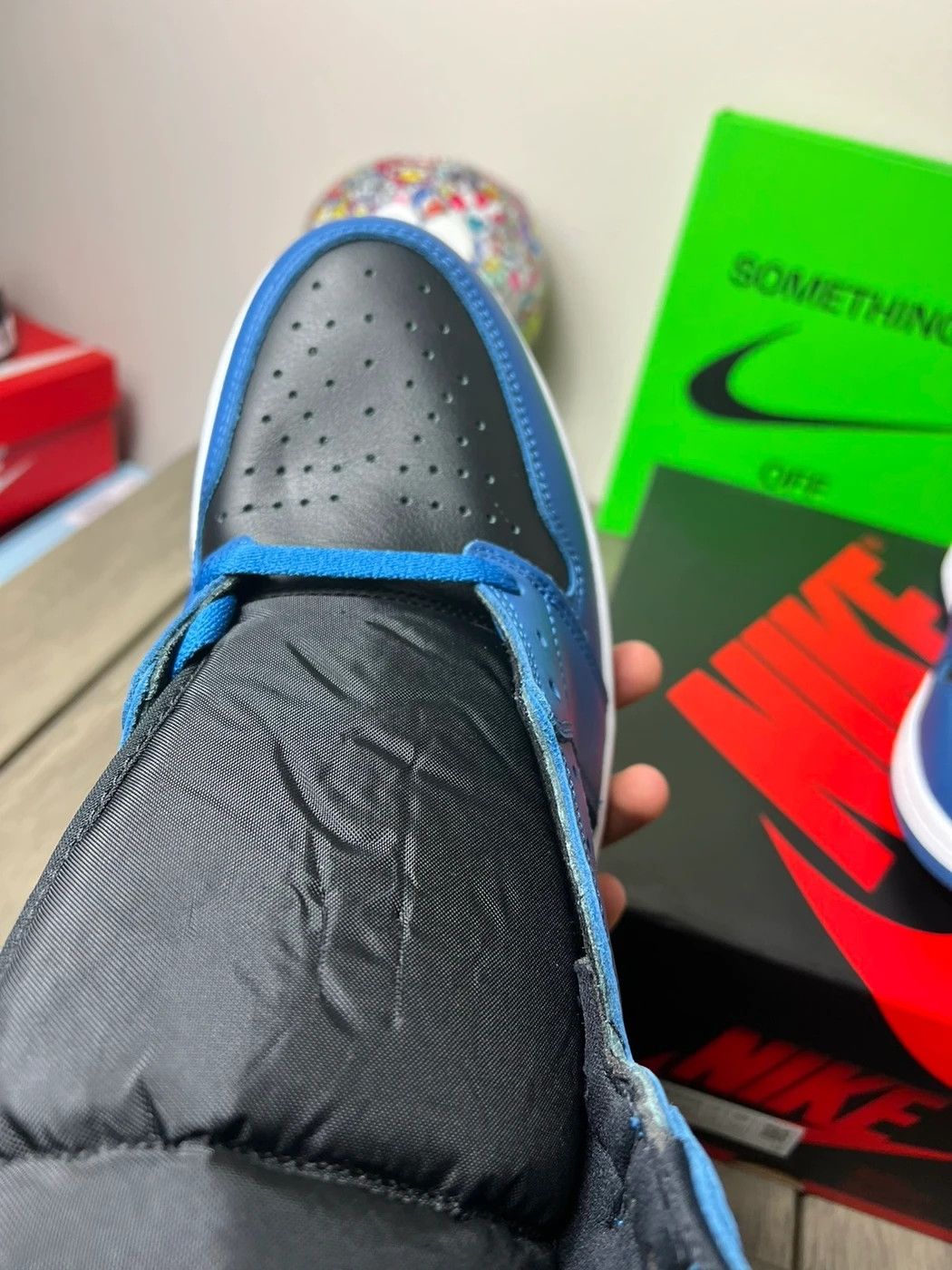 Jordan Brand Nike Air Jordan 1 Retro High OG “Blue Marina” Size US 11.5 / EU 44-45 - 5 Thumbnail