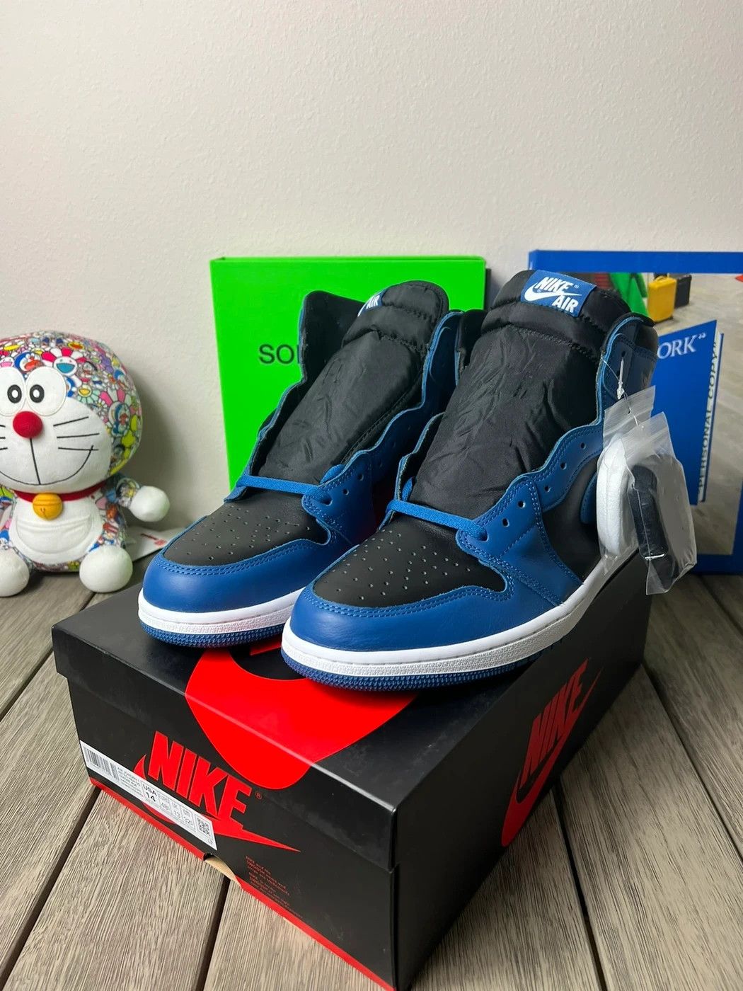 Jordan Brand Nike Air Jordan 1 Retro High OG “Blue Marina” Size US 11.5 / EU 44-45 - 1 Thumbnail