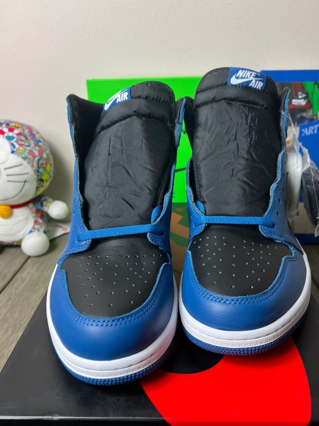 Jordan Brand Nike Air Jordan 1 Retro High OG “Blue Marina” Size US 11.5 / EU 44-45 - 3 Thumbnail