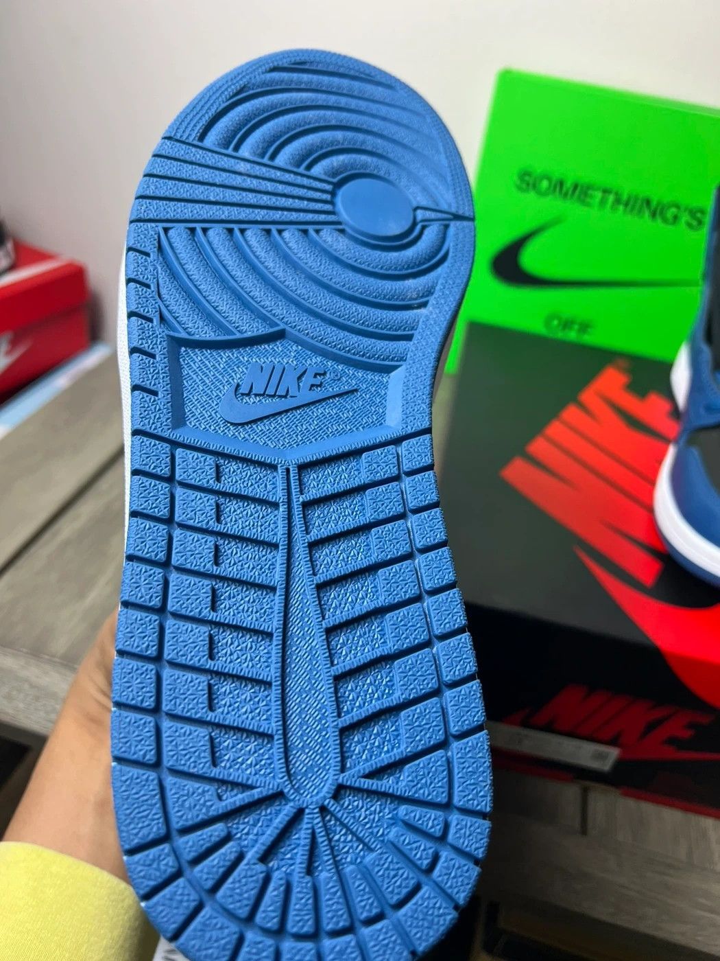 Jordan Brand Nike Air Jordan 1 Retro High OG “Blue Marina” Size US 11.5 / EU 44-45 - 7 Thumbnail