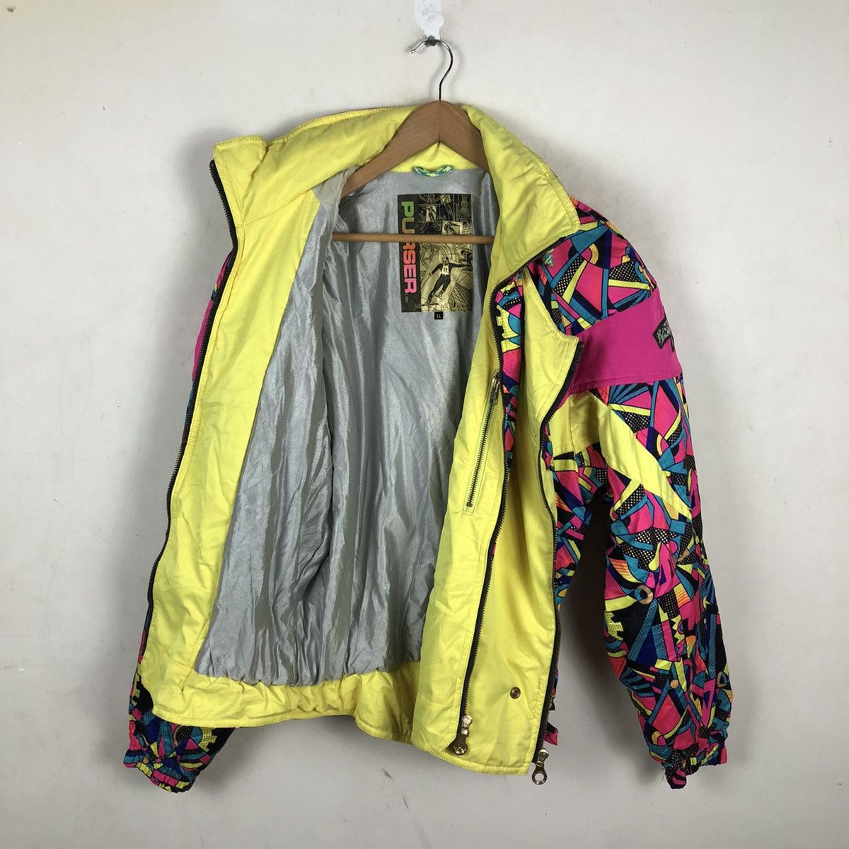 Japanese Brand PURSER SKI JACKET MULTI COLOUR Size US L / EU 52-54 / 3 - 21 Thumbnail