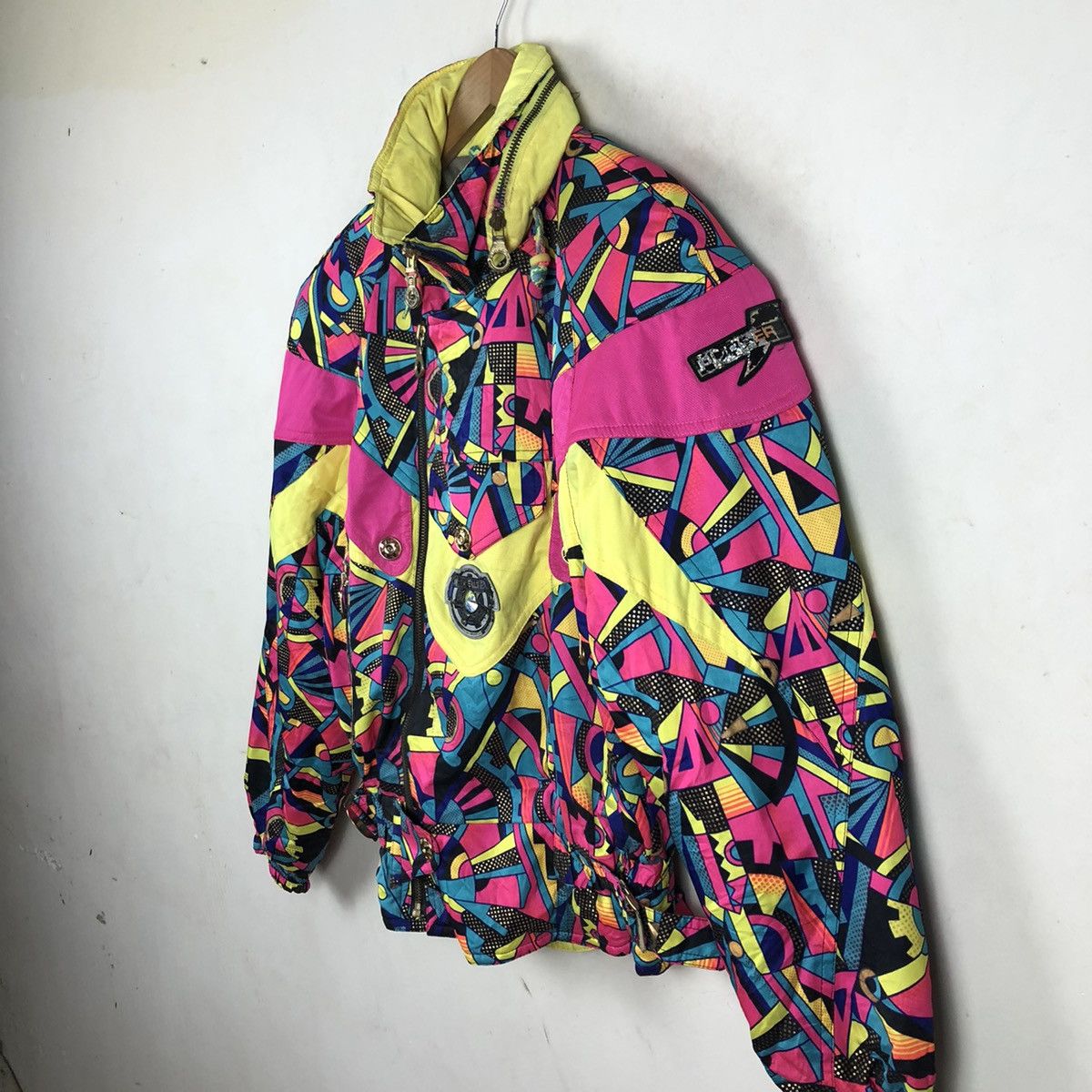 Japanese Brand PURSER SKI JACKET MULTI COLOUR Size US L / EU 52-54 / 3 - 7 Thumbnail