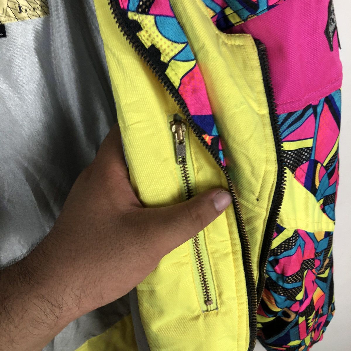 Japanese Brand PURSER SKI JACKET MULTI COLOUR Size US L / EU 52-54 / 3 - 18 Thumbnail