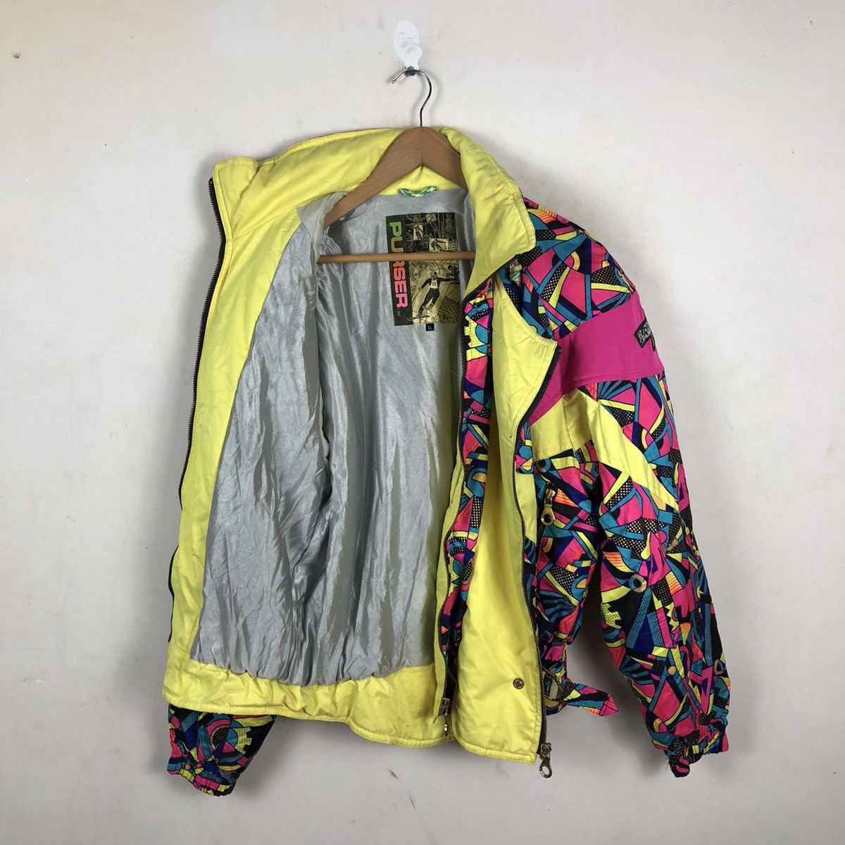 Japanese Brand PURSER SKI JACKET MULTI COLOUR Size US L / EU 52-54 / 3 - 16 Thumbnail