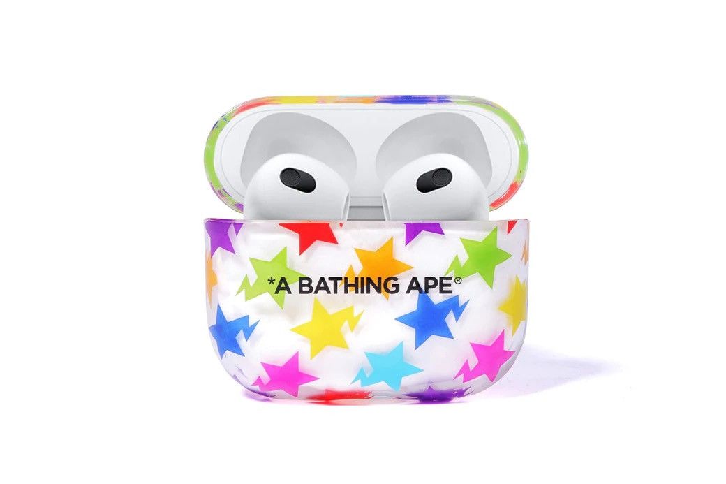 Bape Bape STA Pattern AirPods Case Size ONE SIZE - 2 Thumbnail