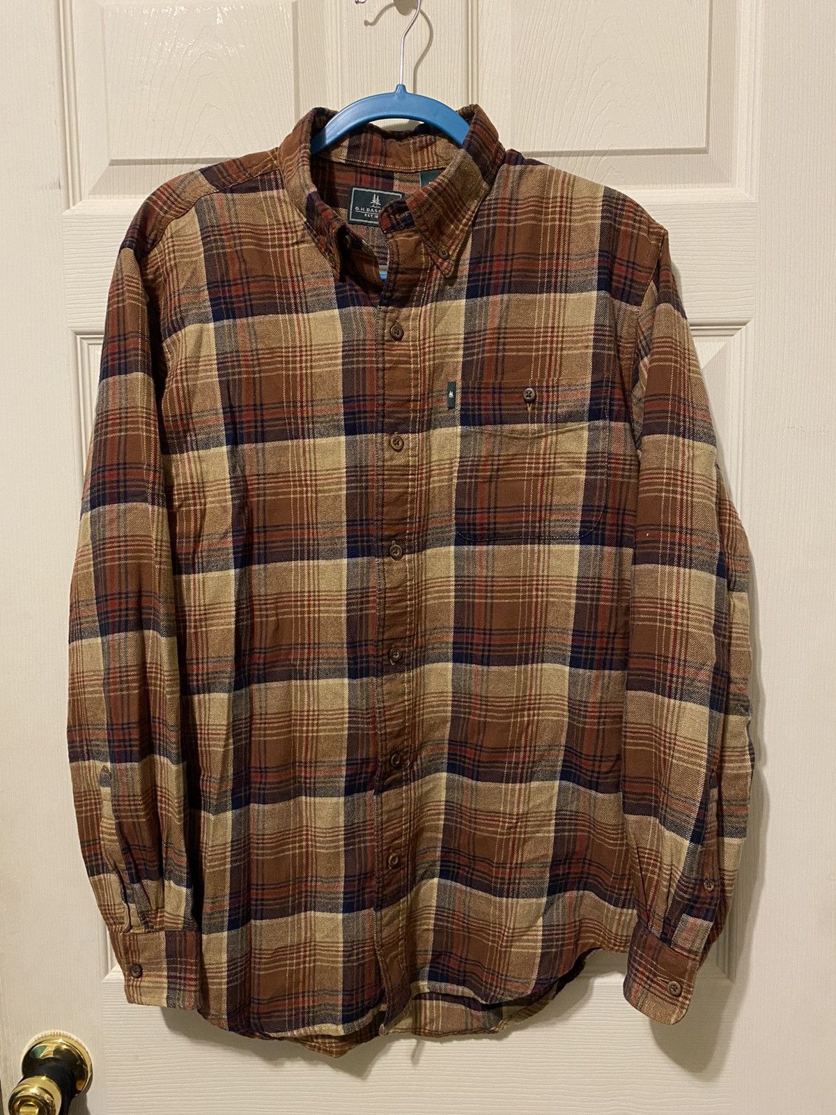 Flannel Brown Plaid Flannel Travis Scott Style Size US M / EU 48-50 / 2 - 1 Thumbnail