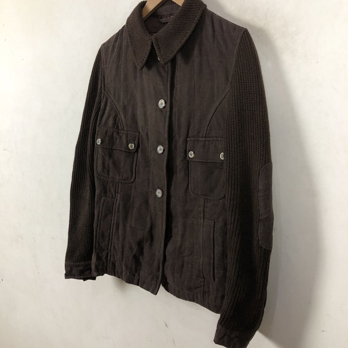 Other HUNTING WORLD NEW YORK QUILTED CHORE JACKET MADE IN ITALY Size US S / EU 44-46 / 1 - 4 Thumbnail