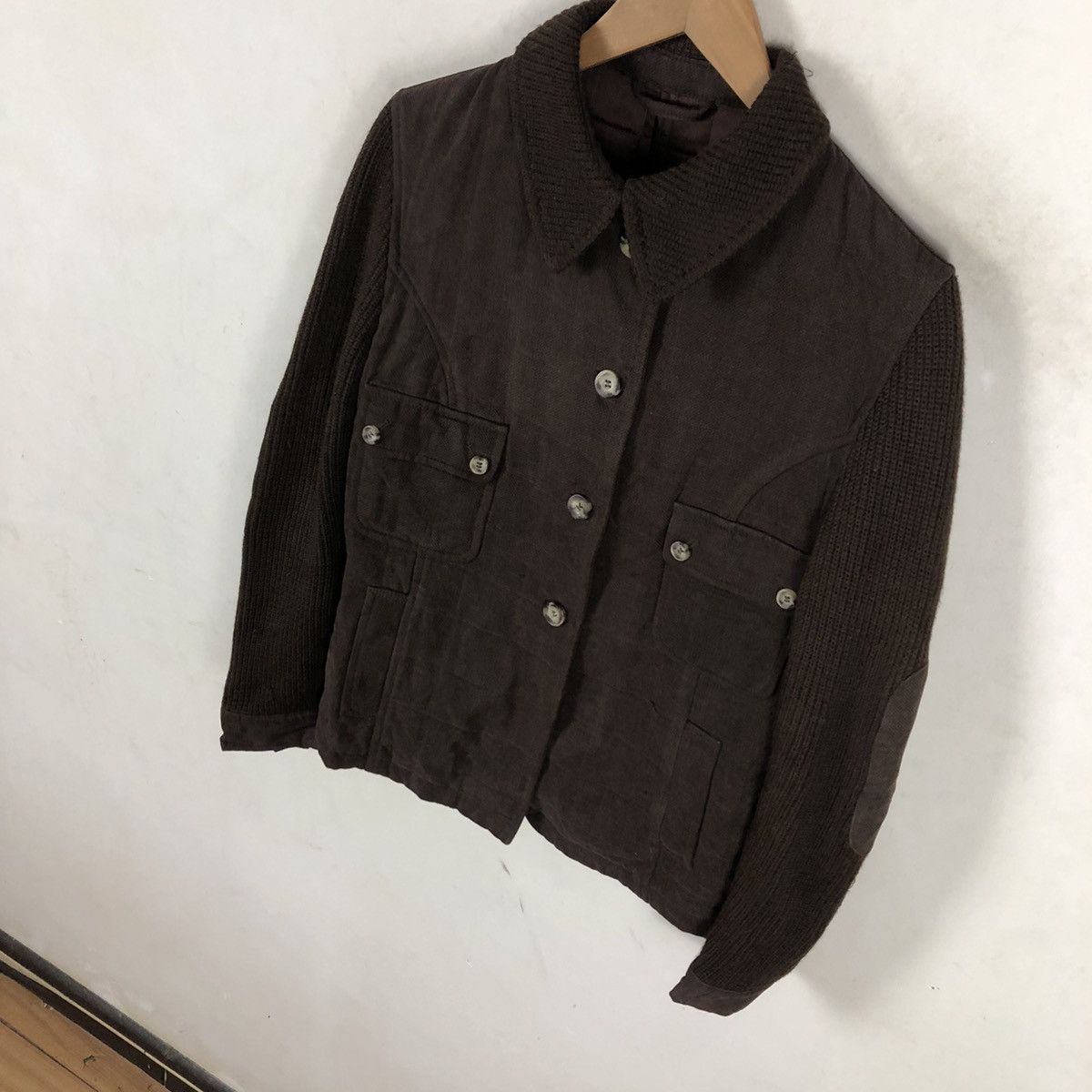 Other HUNTING WORLD NEW YORK QUILTED CHORE JACKET MADE IN ITALY Size US S / EU 44-46 / 1 - 2 Thumbnail