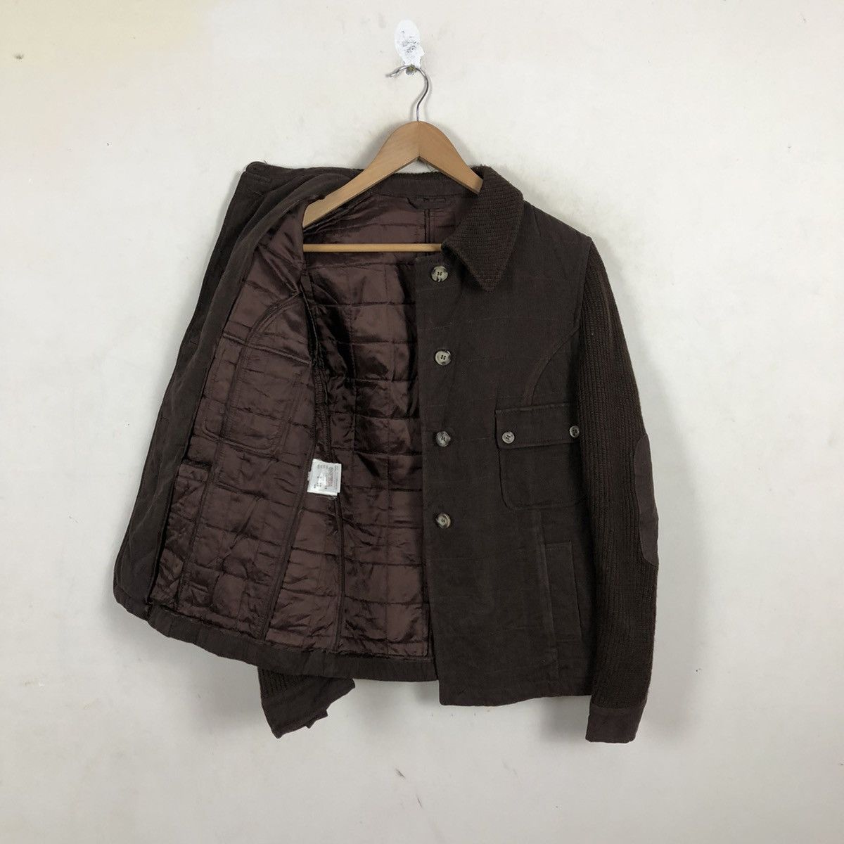 Other HUNTING WORLD NEW YORK QUILTED CHORE JACKET MADE IN ITALY Size US S / EU 44-46 / 1 - 8 Thumbnail