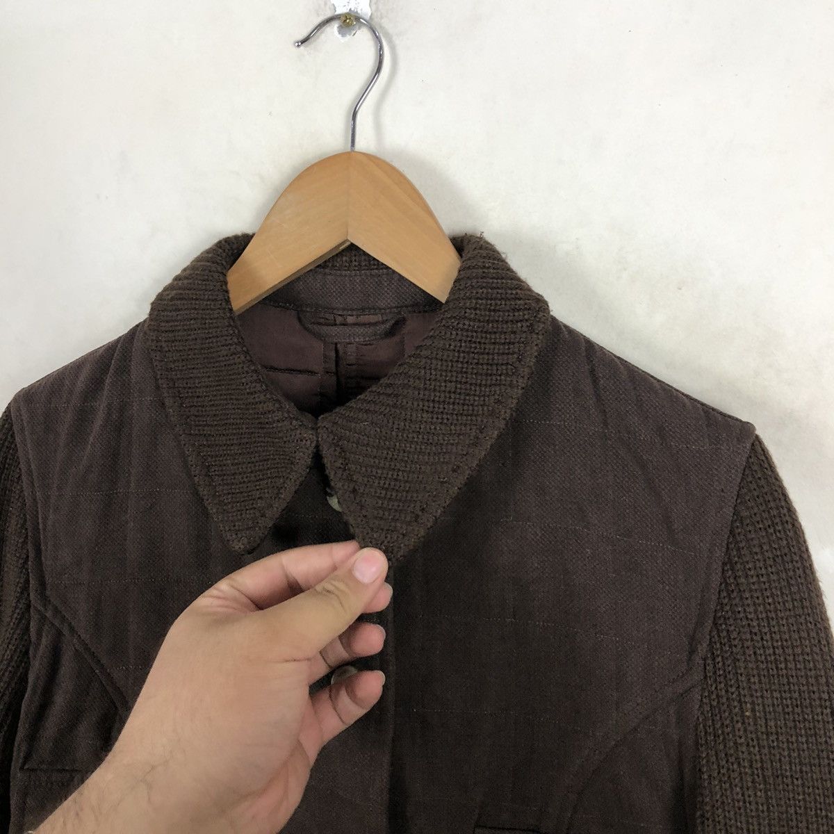 Other HUNTING WORLD NEW YORK QUILTED CHORE JACKET MADE IN ITALY Size US S / EU 44-46 / 1 - 5 Thumbnail