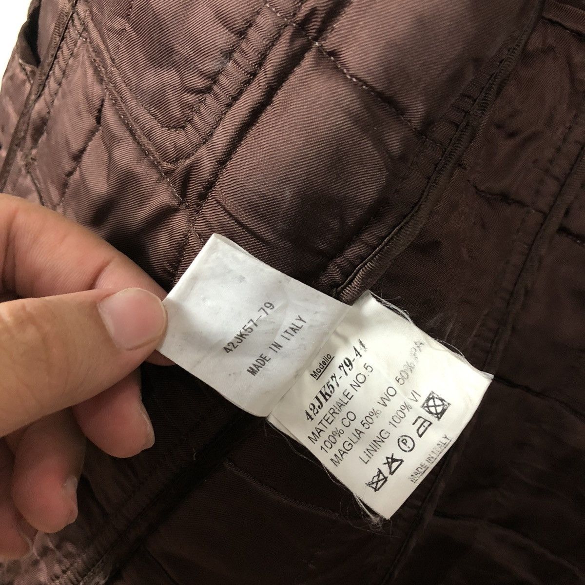 Other HUNTING WORLD NEW YORK QUILTED CHORE JACKET MADE IN ITALY Size US S / EU 44-46 / 1 - 11 Thumbnail