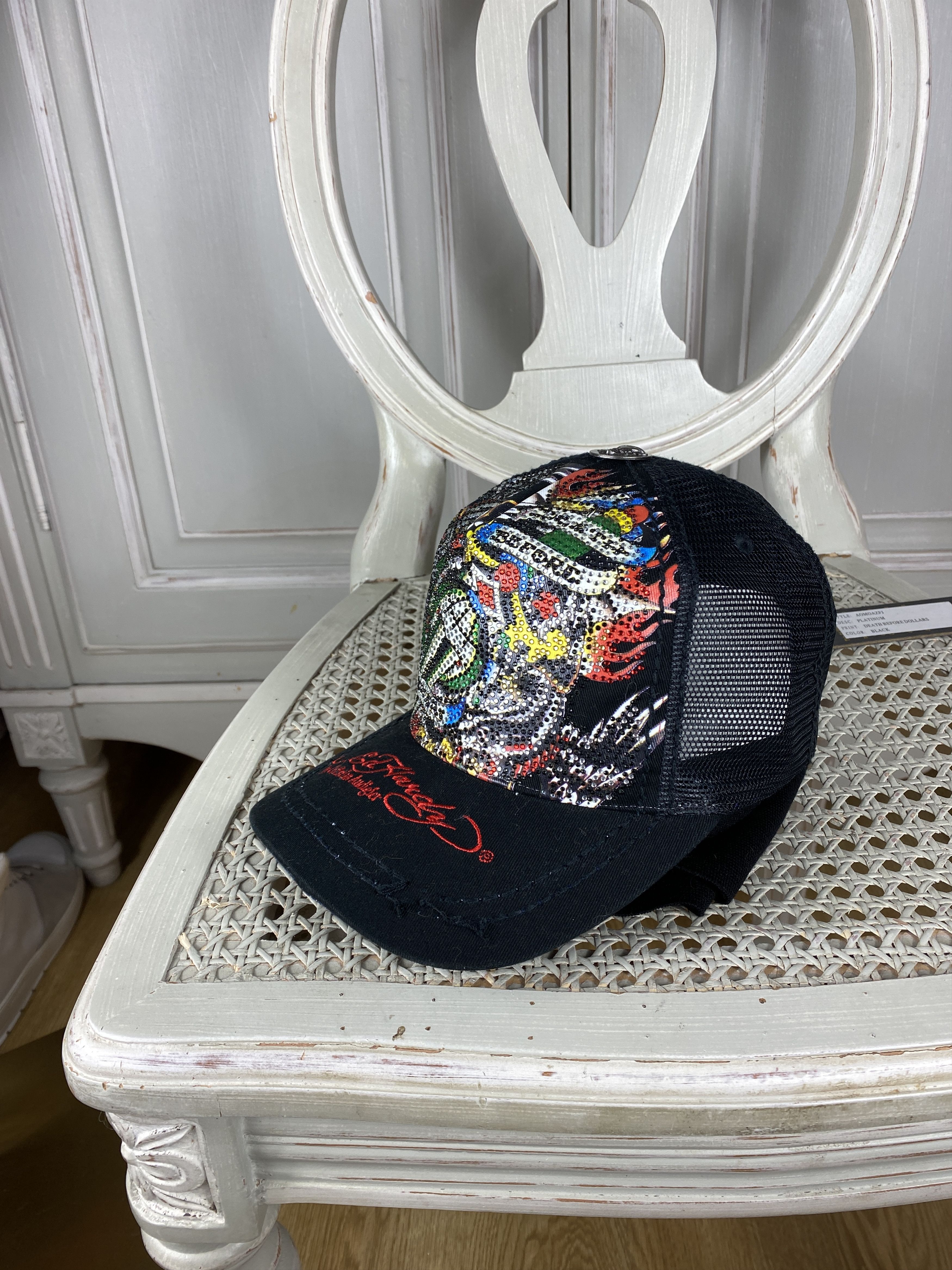 Christian Audigier × Ed Hardy NWT ED HARDY CAP CHRISTIAN AUDIGIER Size ONE SIZE - 3 Thumbnail