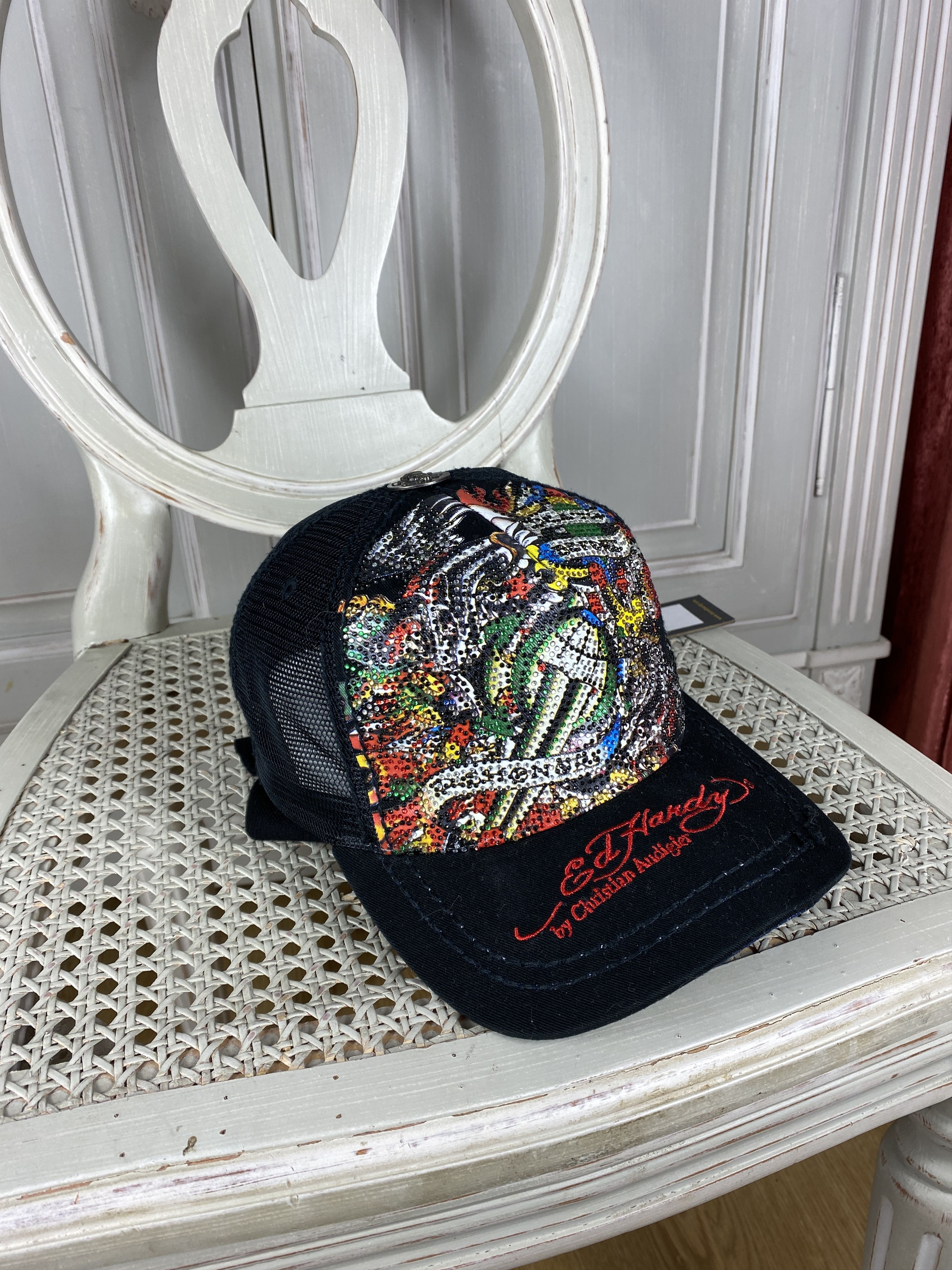 Christian Audigier × Ed Hardy NWT ED HARDY CAP CHRISTIAN AUDIGIER Size ONE SIZE - 1 Thumbnail