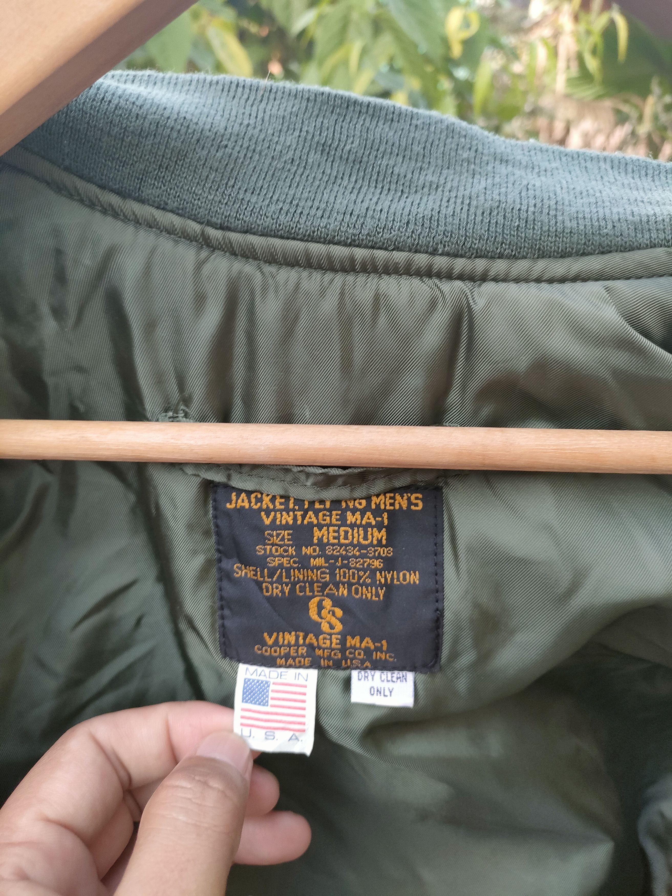 Cooper × STOCK × Vintage Vintage Cooper MFG Co Ma-1 Size US M / EU 48-50 / 2 - 5 Thumbnail