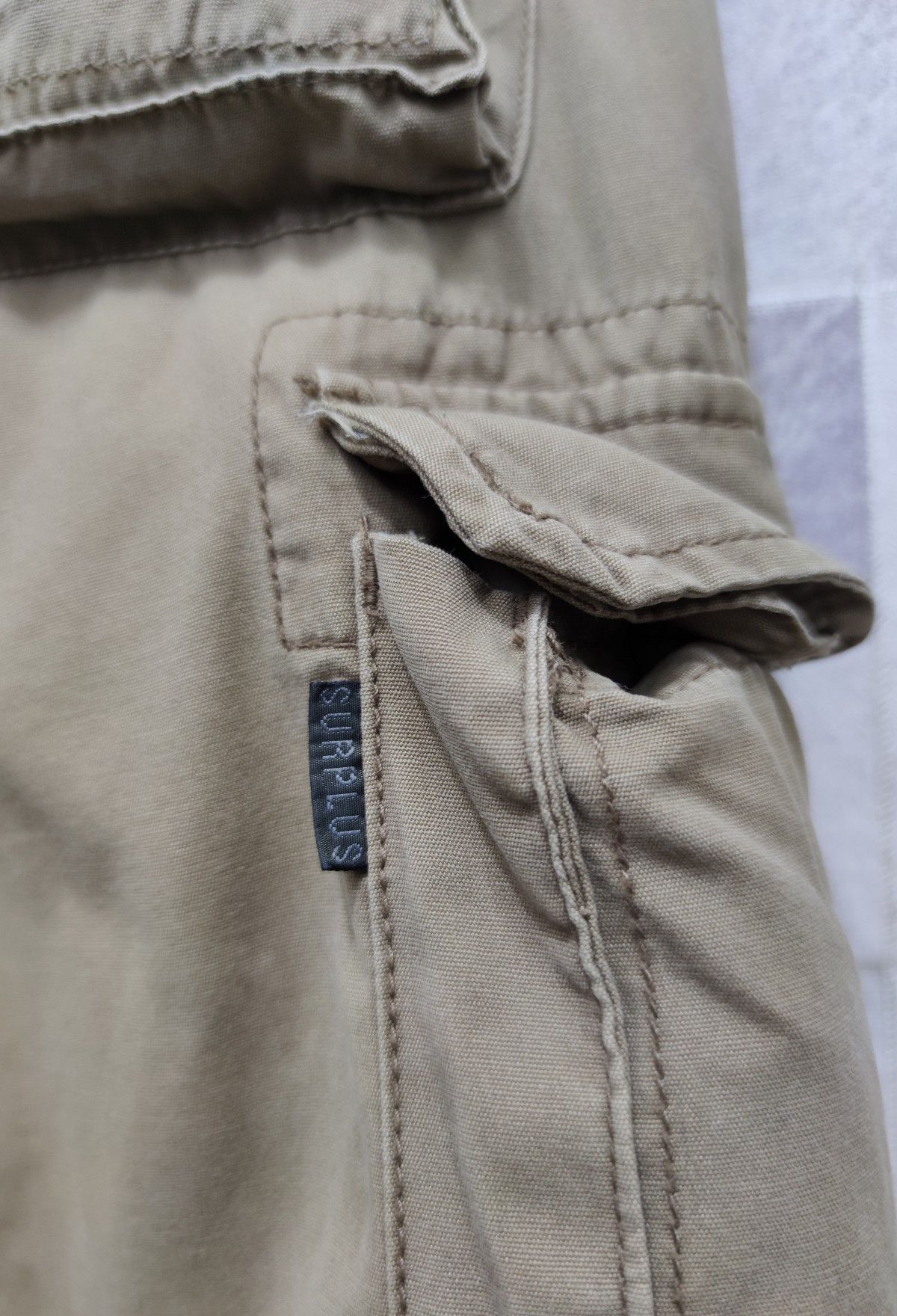 Vintage SURPLUS by Craftmen Tactical Multi-pocket Cargo Pants Size US 32 / EU 48 - 4 Thumbnail