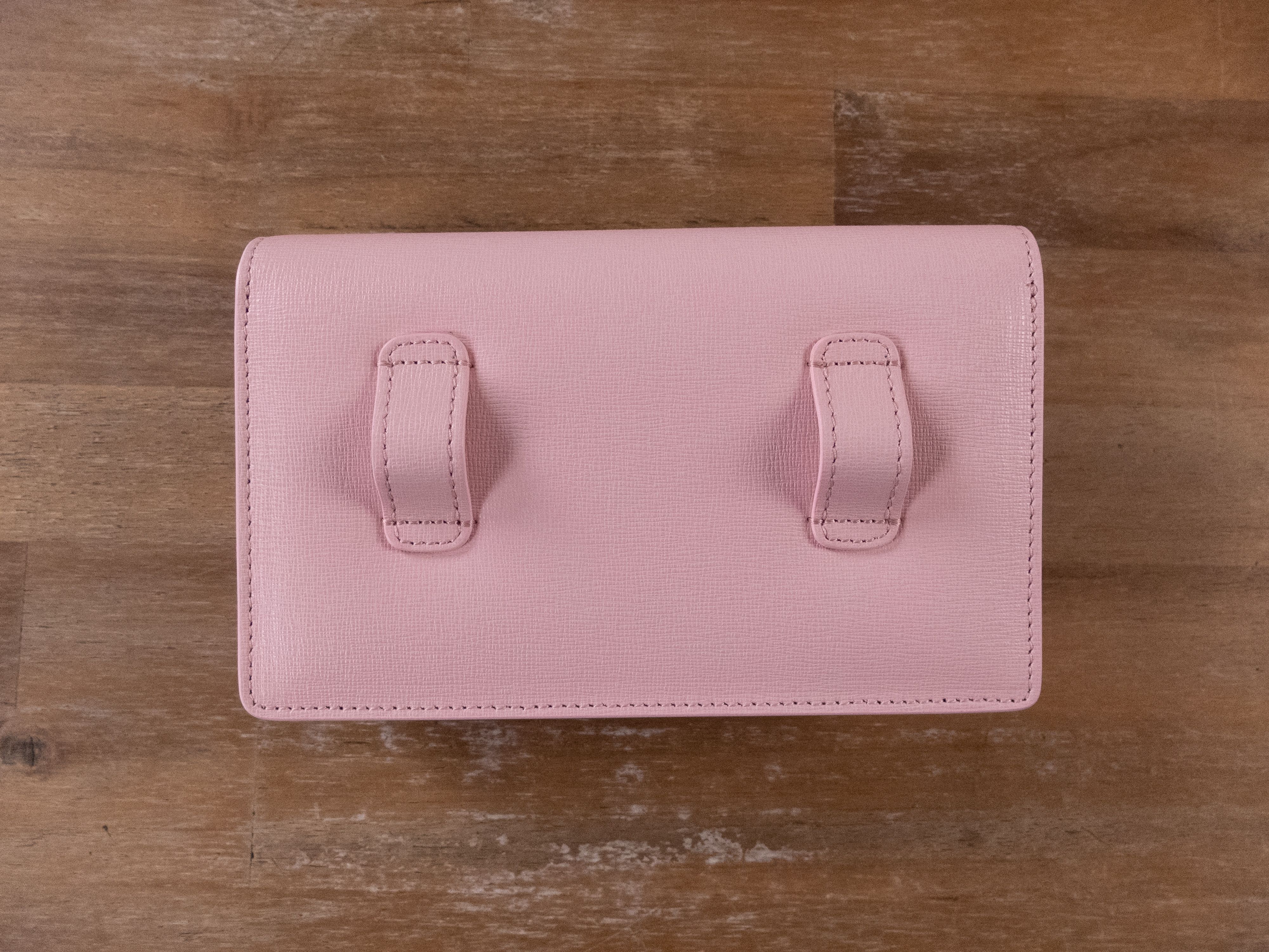 Off-White $1025 OFF-WHITE pink Jitney leather belt bag w arrows logo Size ONE SIZE - 5 Thumbnail