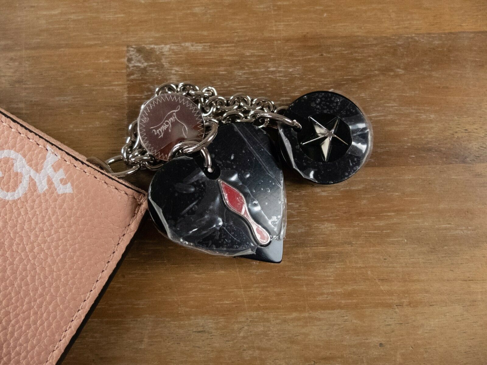 Christian Louboutin $530 CHRISTIAN LOUBOUTIN women Loubicute charm pouch bag Size ONE SIZE - 3 Thumbnail