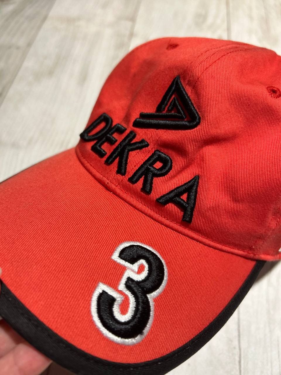 Ferrari Vintage Ferrari F1 Michael Schumacher 1998 Cap DEKRA 90s Size ONE SIZE - 3 Thumbnail