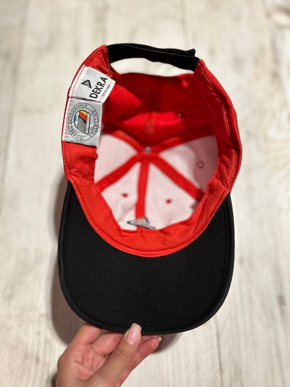 Ferrari Vintage Ferrari F1 Michael Schumacher 1998 Cap DEKRA 90s Size ONE SIZE - 7 Thumbnail