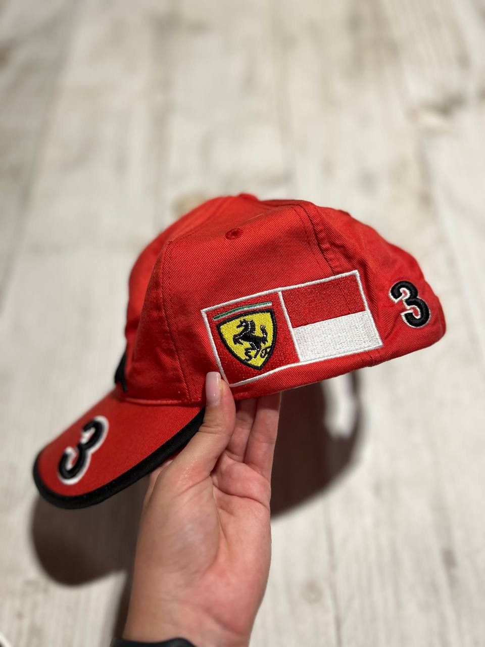 Ferrari Vintage Ferrari F1 Michael Schumacher 1998 Cap DEKRA 90s Size ONE SIZE - 5 Thumbnail