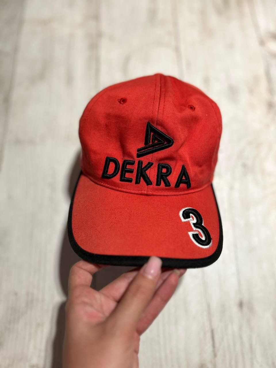 Ferrari Vintage Ferrari F1 Michael Schumacher 1998 Cap DEKRA 90s Size ONE SIZE - 2 Thumbnail