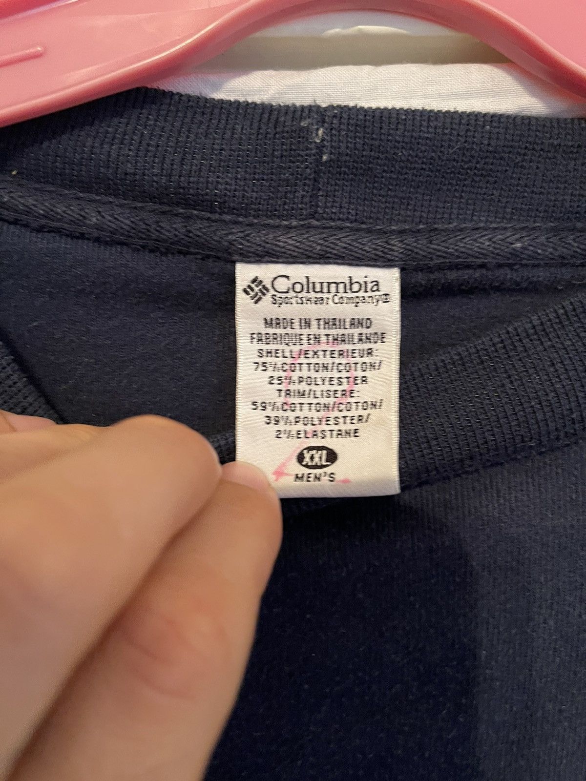 Columbia × Vintage Vintage 90s Oversized Columbia Logo Crewneck Size US XXL / EU 58 / 5 - 3 Thumbnail