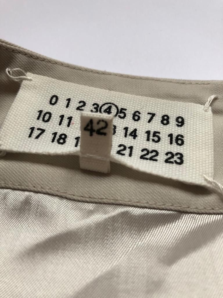 Maison Margiela ⚡️QUICK SALE⚡️2013 Maison Martin Margiela Beige Skirt Size 29" - 4 Thumbnail