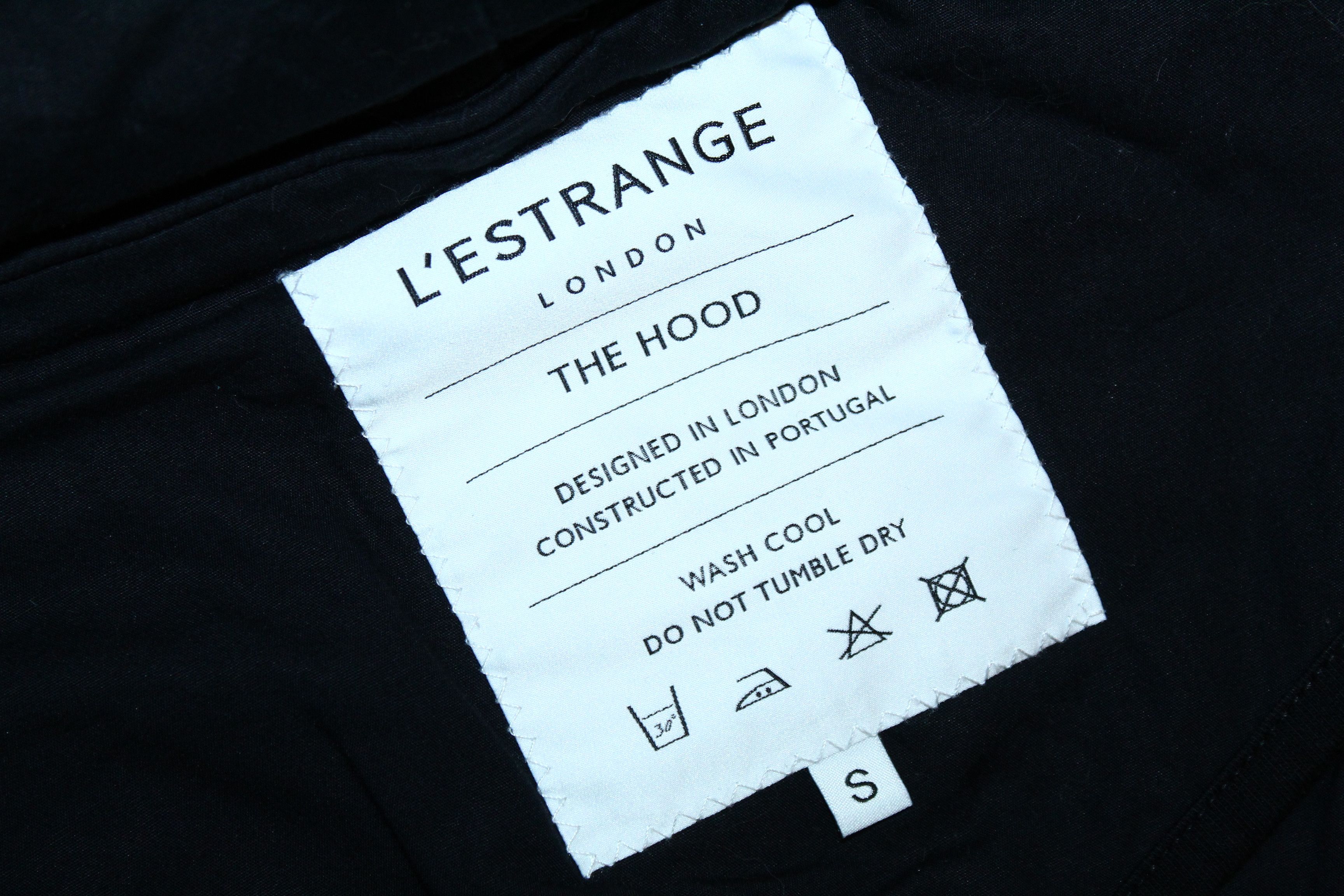 L'estrange London L'Estrange London The Monochrome Hood Size US S / EU 44-46 / 1 - 8 Thumbnail