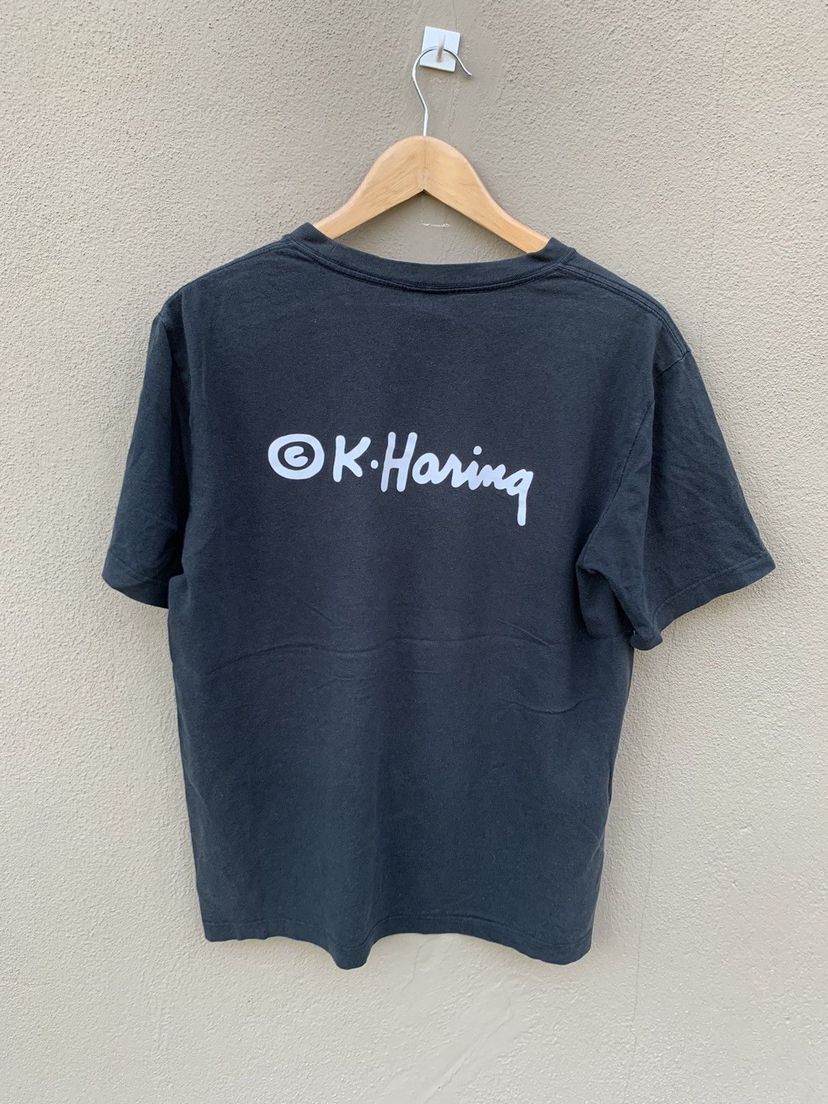 Keith Haring Vintage thrashed faded Keith Haring Art Tee Size US M / EU 48-50 / 2 - 2 Thumbnail