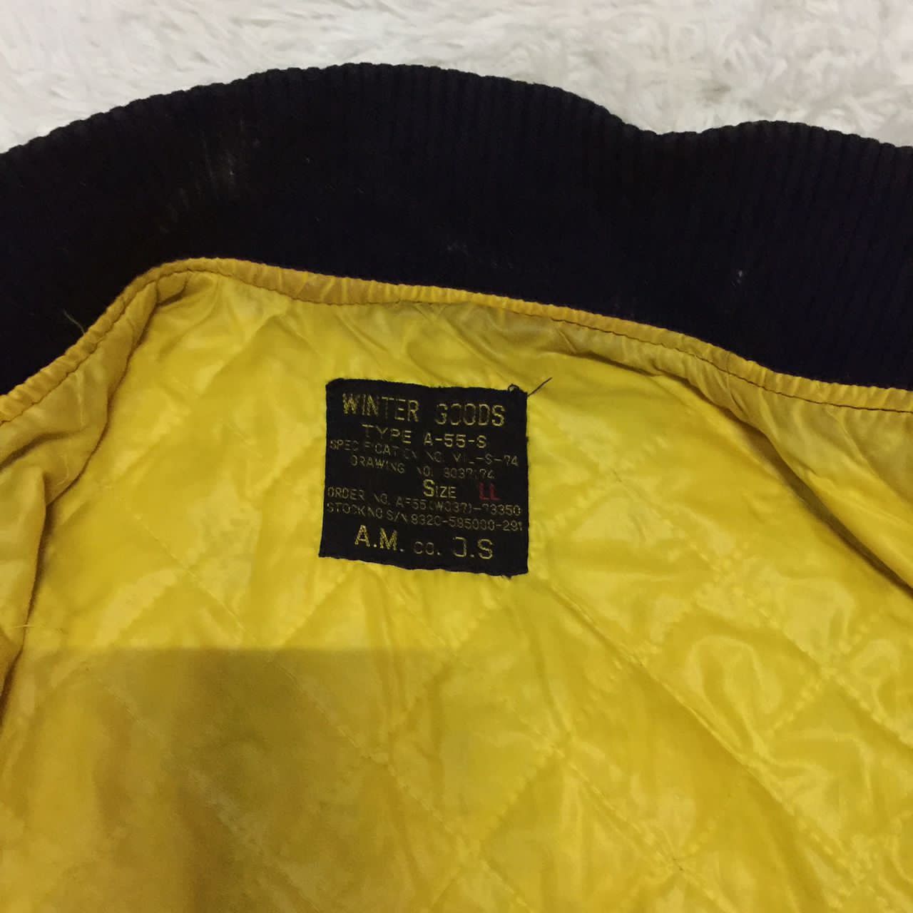Japanese Brand Winters goods type A-55-S Bomber style jacket Size US L / EU 52-54 / 3 - 7 Thumbnail