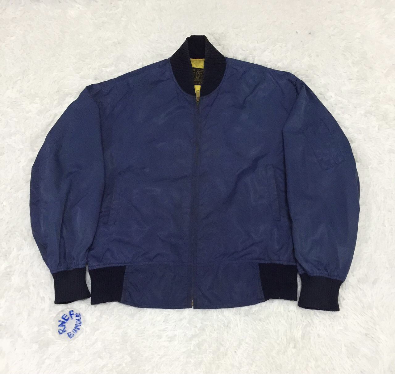 Japanese Brand Winters goods type A-55-S Bomber style jacket Size US L / EU 52-54 / 3 - 1 Thumbnail