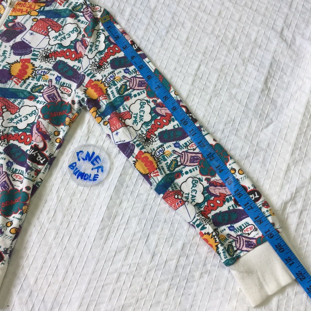 Japanese Brand ALL OVER PRINTED HOODIES SWEATSHIRT Size US S / EU 44-46 / 1 - 16 Thumbnail