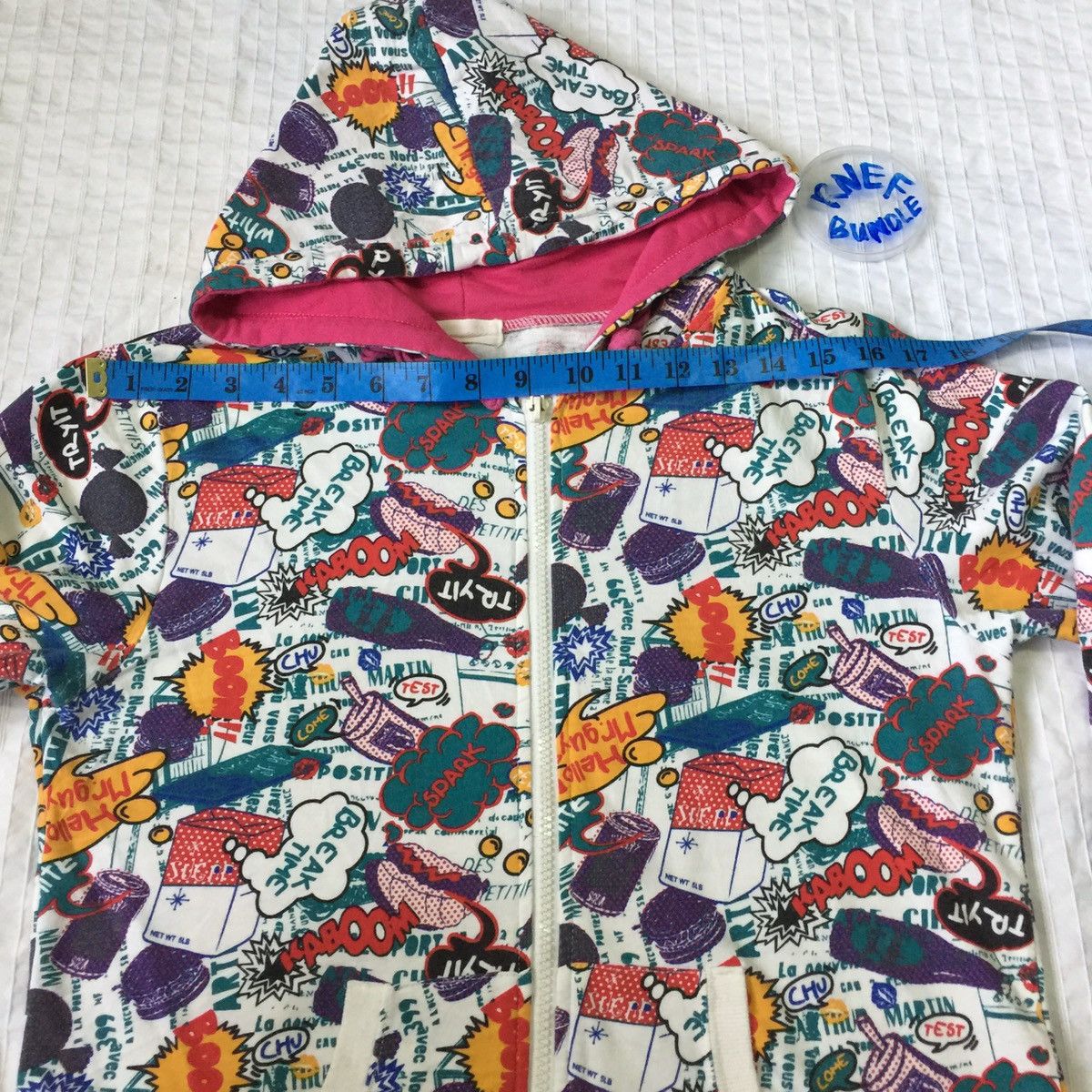 Japanese Brand ALL OVER PRINTED HOODIES SWEATSHIRT Size US S / EU 44-46 / 1 - 13 Thumbnail