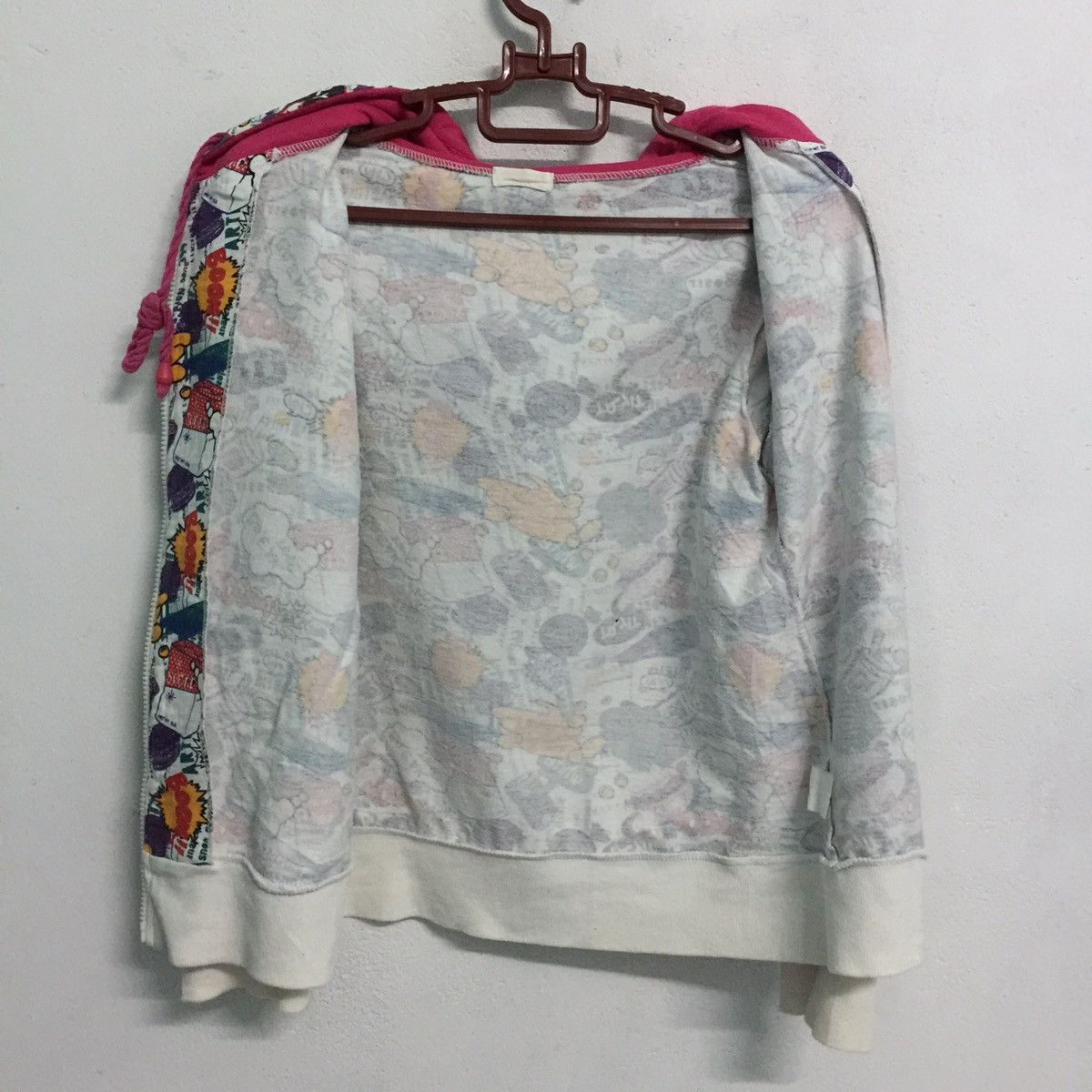 Japanese Brand ALL OVER PRINTED HOODIES SWEATSHIRT Size US S / EU 44-46 / 1 - 8 Thumbnail