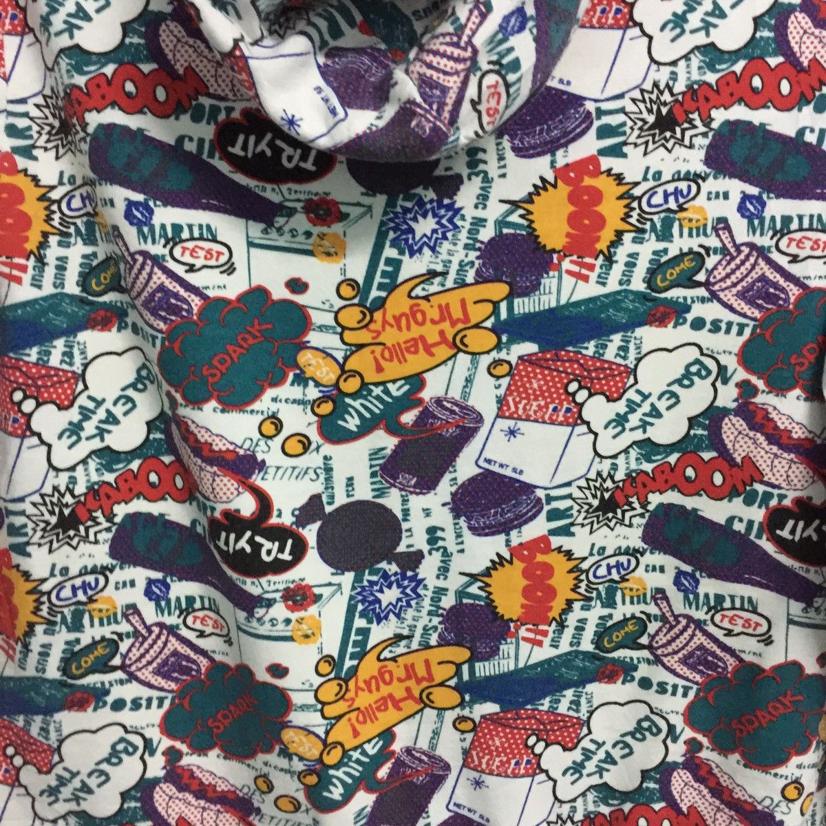Japanese Brand ALL OVER PRINTED HOODIES SWEATSHIRT Size US S / EU 44-46 / 1 - 7 Thumbnail