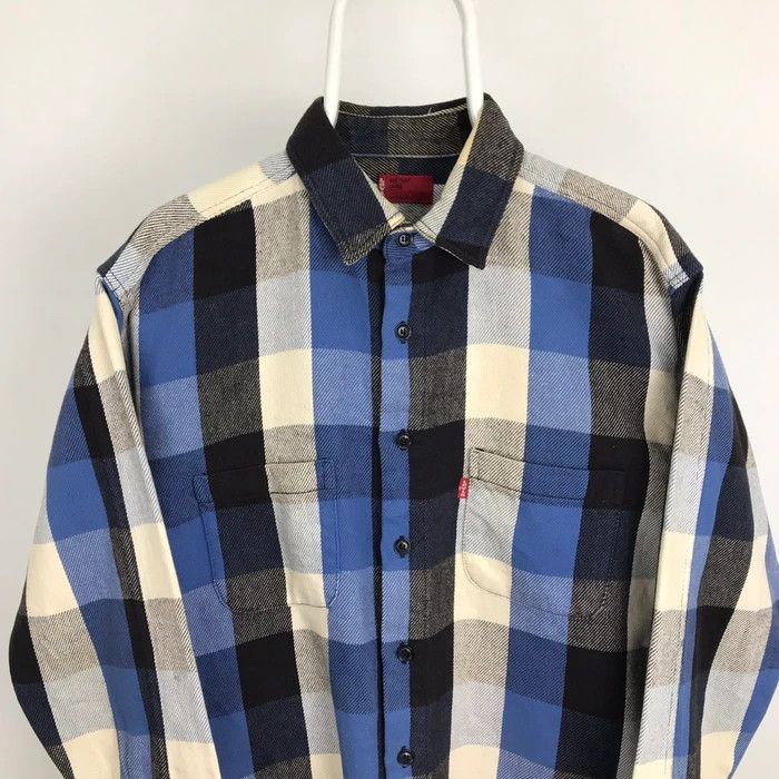 Levi's × Levi's Vintage Clothing (SY0206) LEVIS RED TAB TARTAN FLANNEL JACKET Size US L / EU 52-54 / 3 - 2 Thumbnail