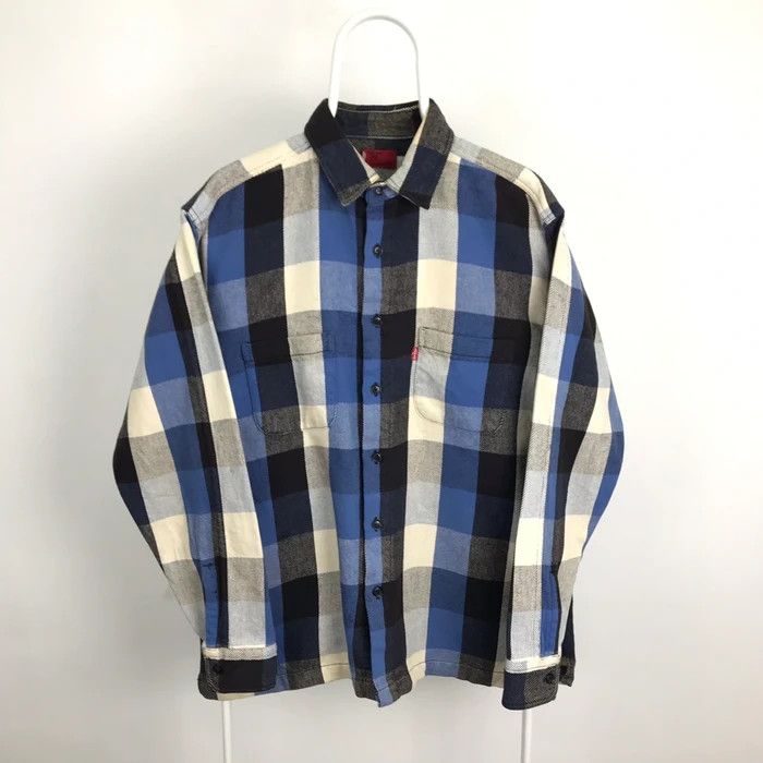 Levi's × Levi's Vintage Clothing (SY0206) LEVIS RED TAB TARTAN FLANNEL JACKET Size US L / EU 52-54 / 3 - 1 Thumbnail