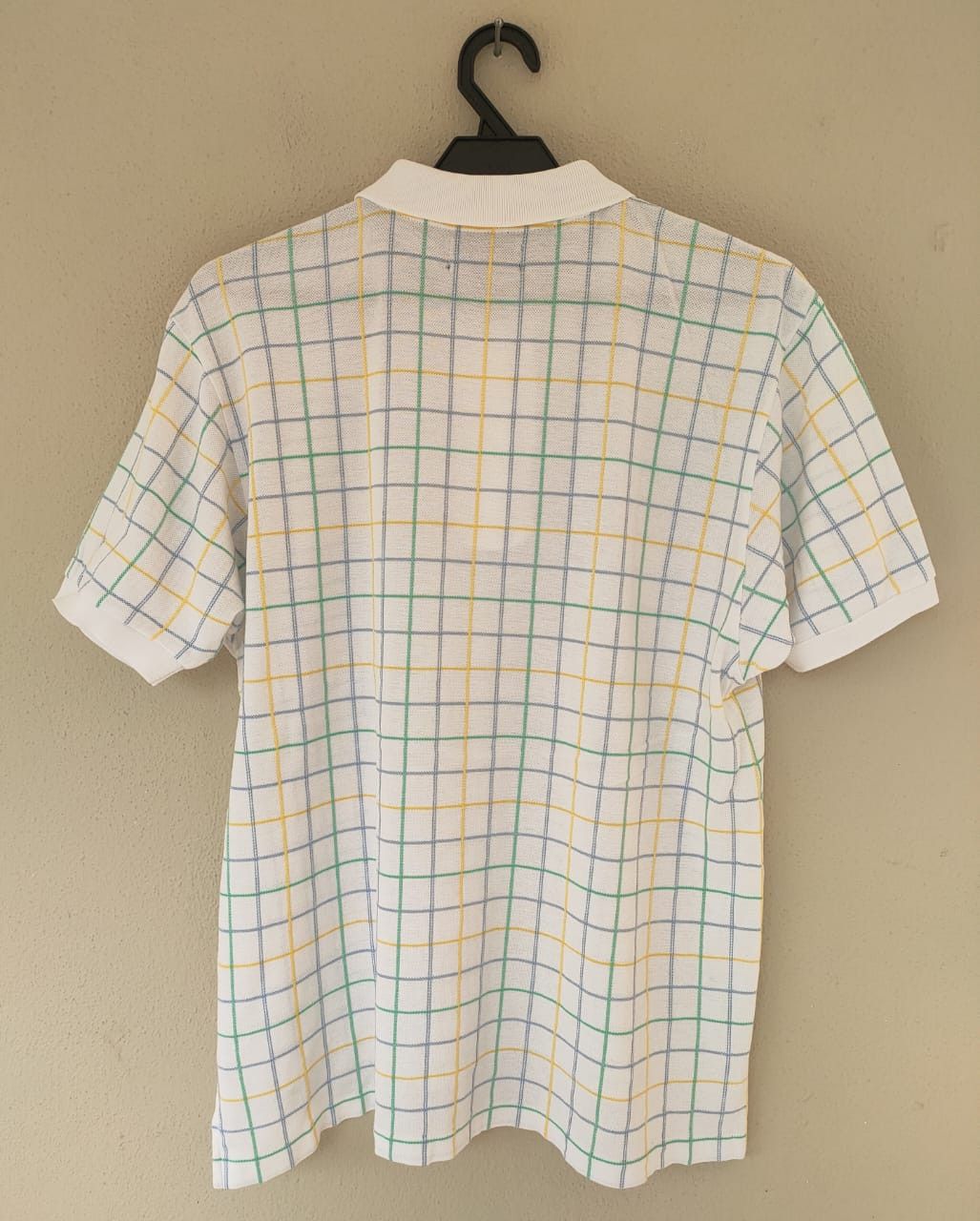 Gianni Valentino Vintage Gianni Valentino Checkered Polo T Size US M / EU 48-50 / 2 - 2 Thumbnail