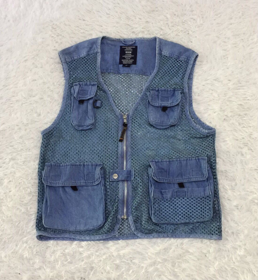 Japanese Brand Vtg Multipocket Tactical Utility Nepuca Vest Size US M / EU 48-50 / 2 - 7 Thumbnail