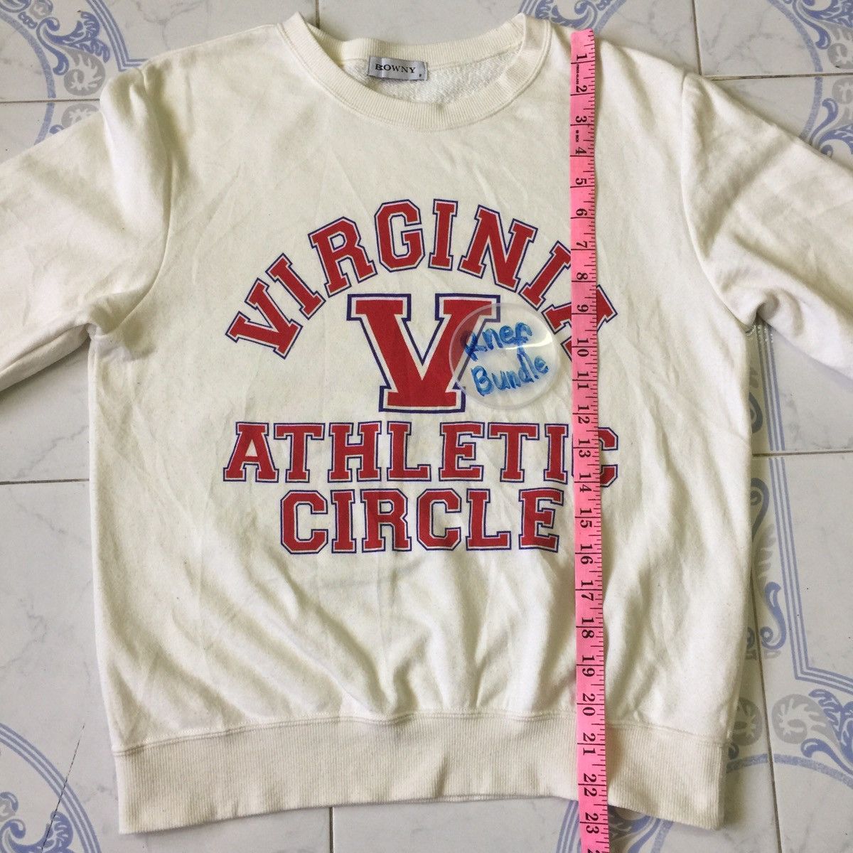 Japanese Brand Big spelling virginia browny Sweatshirt Size US S / EU 44-46 / 1 - 14 Thumbnail