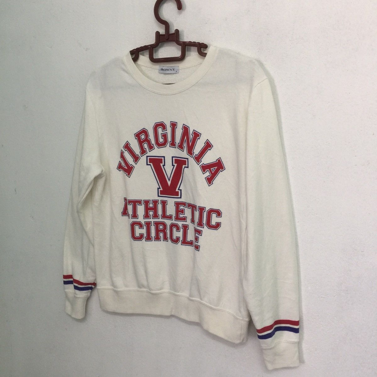 Japanese Brand Big spelling virginia browny Sweatshirt Size US S / EU 44-46 / 1 - 3 Thumbnail