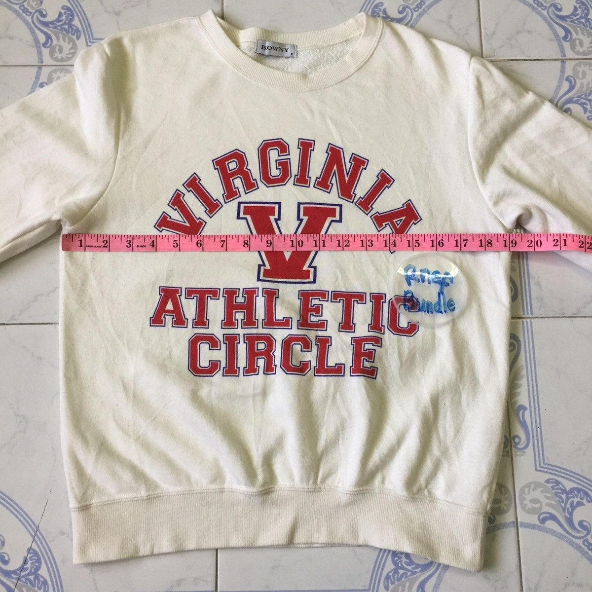 Japanese Brand Big spelling virginia browny Sweatshirt Size US S / EU 44-46 / 1 - 12 Thumbnail