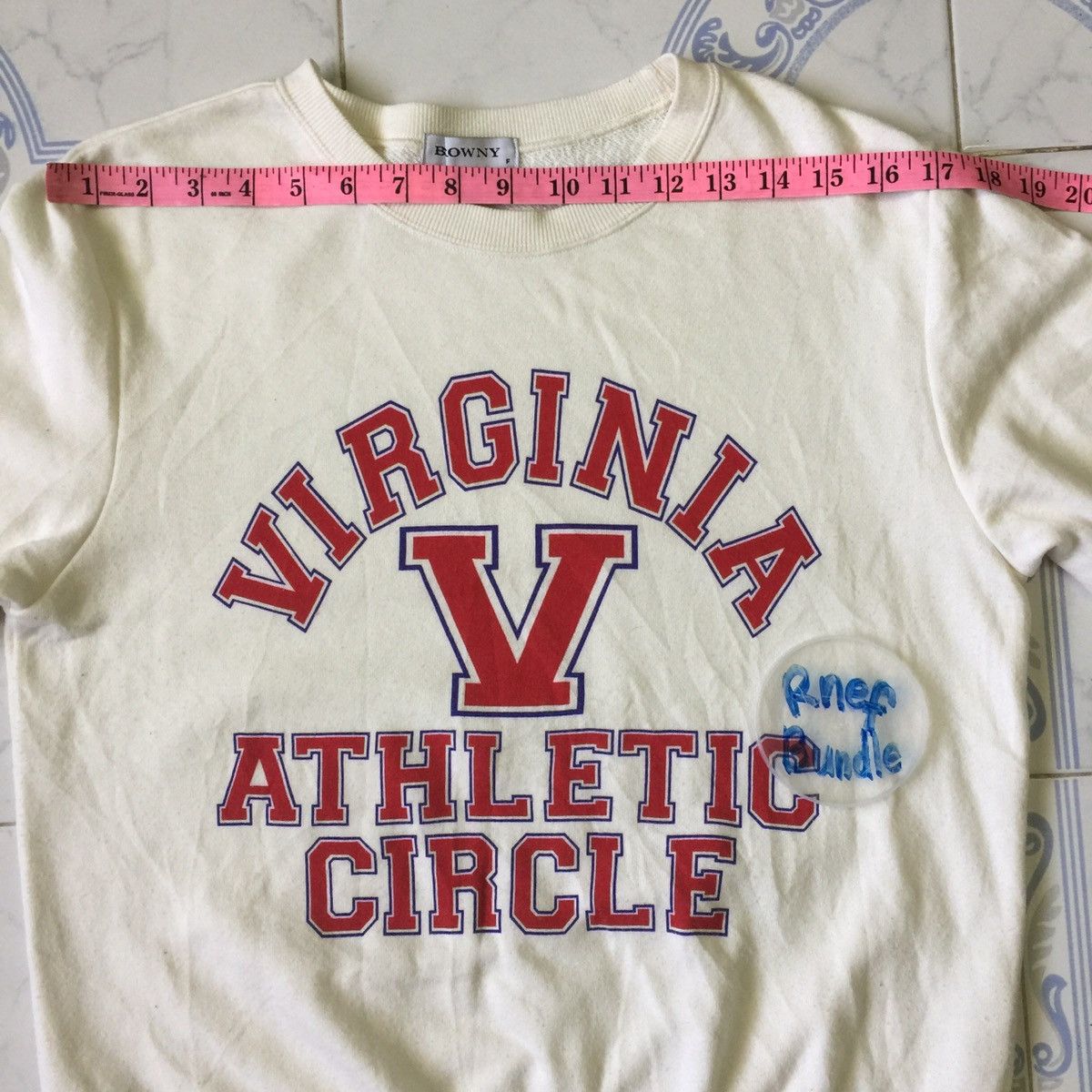 Japanese Brand Big spelling virginia browny Sweatshirt Size US S / EU 44-46 / 1 - 13 Thumbnail
