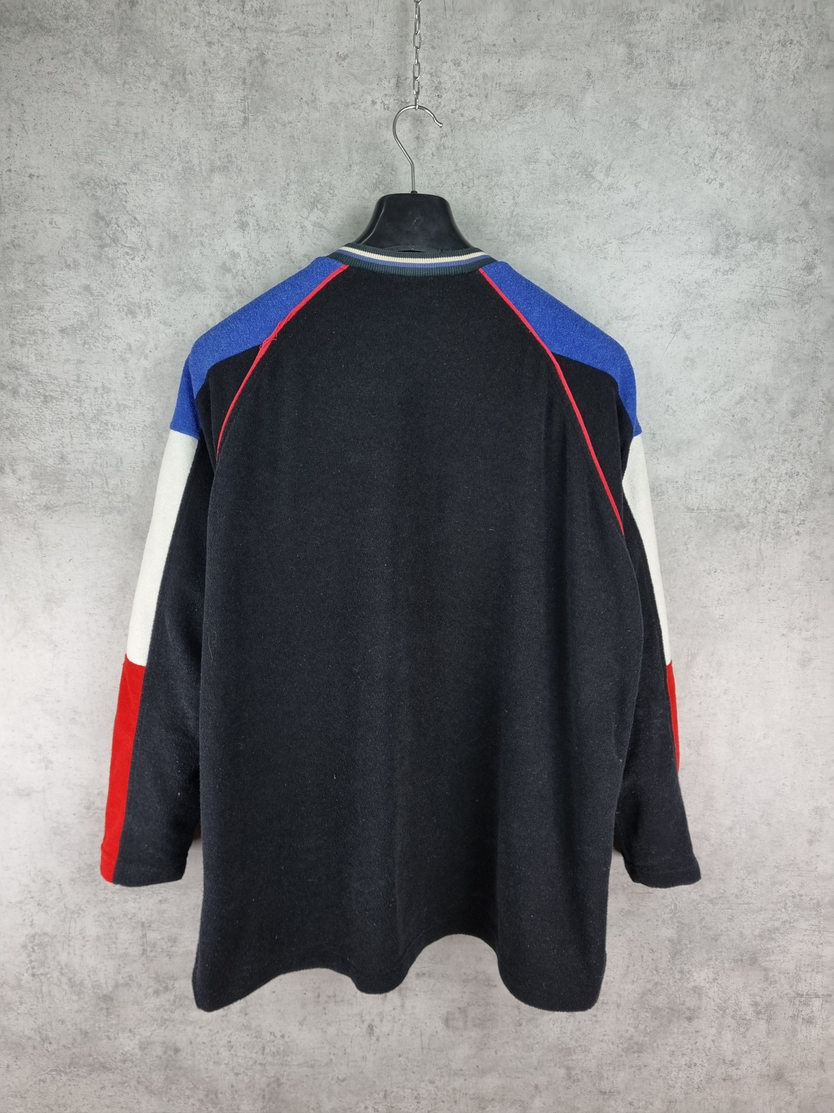 Rap Tees × Tommy Hilfiger × Vintage Rare TOMMY HILFIGER Fleece Bootleg Vintage Sweatshirt Size US XL / EU 56 / 4 - 4 Thumbnail